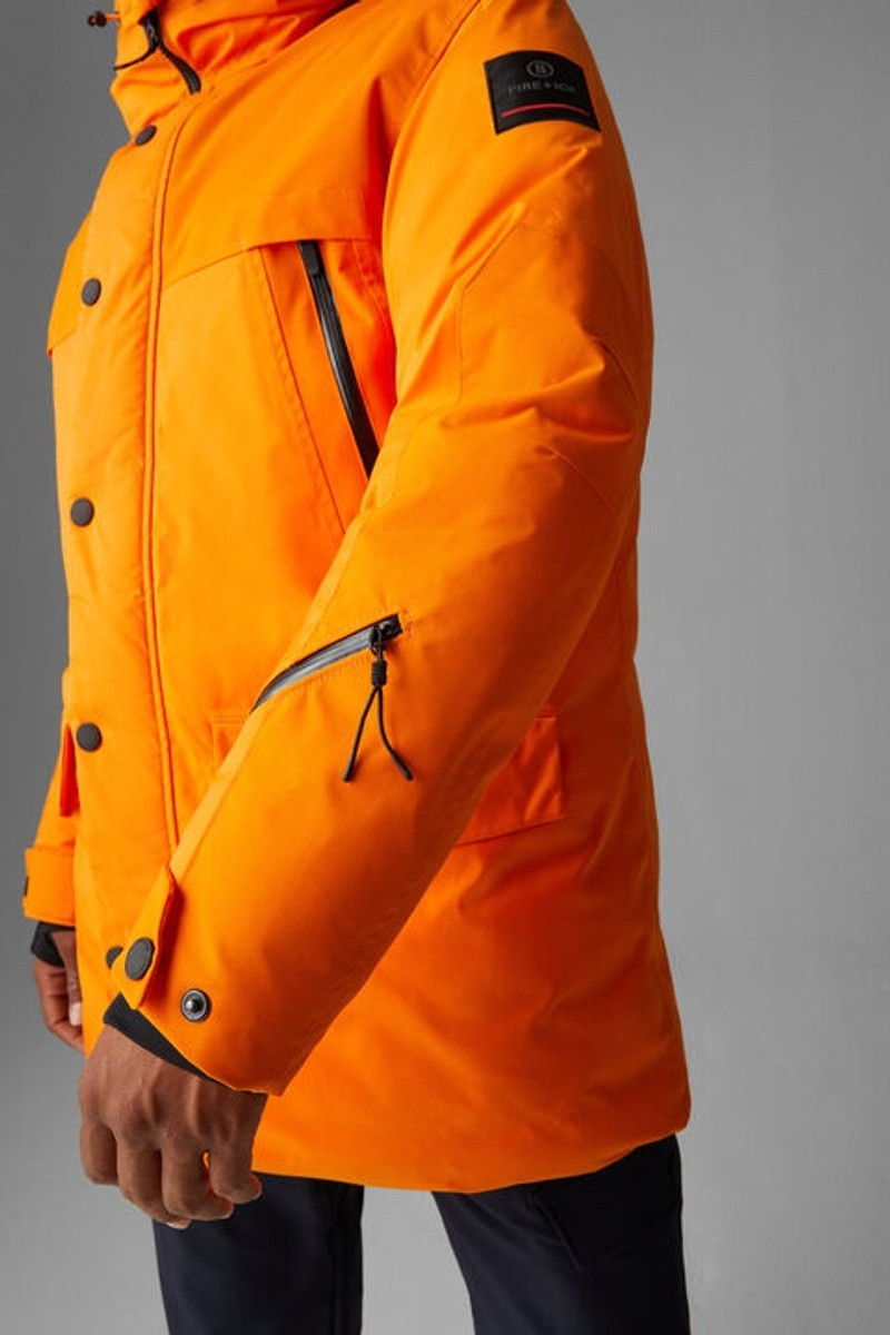 Jesper functional parka in Orange 7