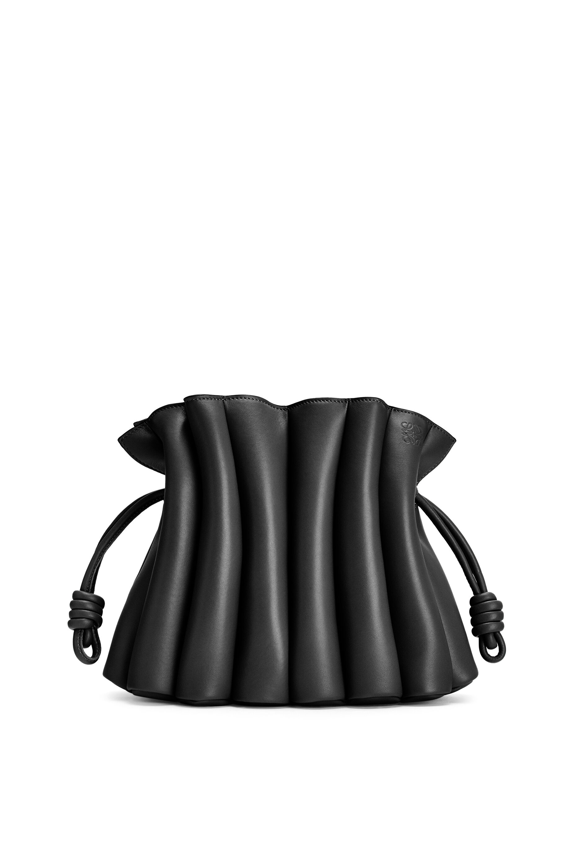 Flamenco Ondas clutch bag in smooth calfskin - 1