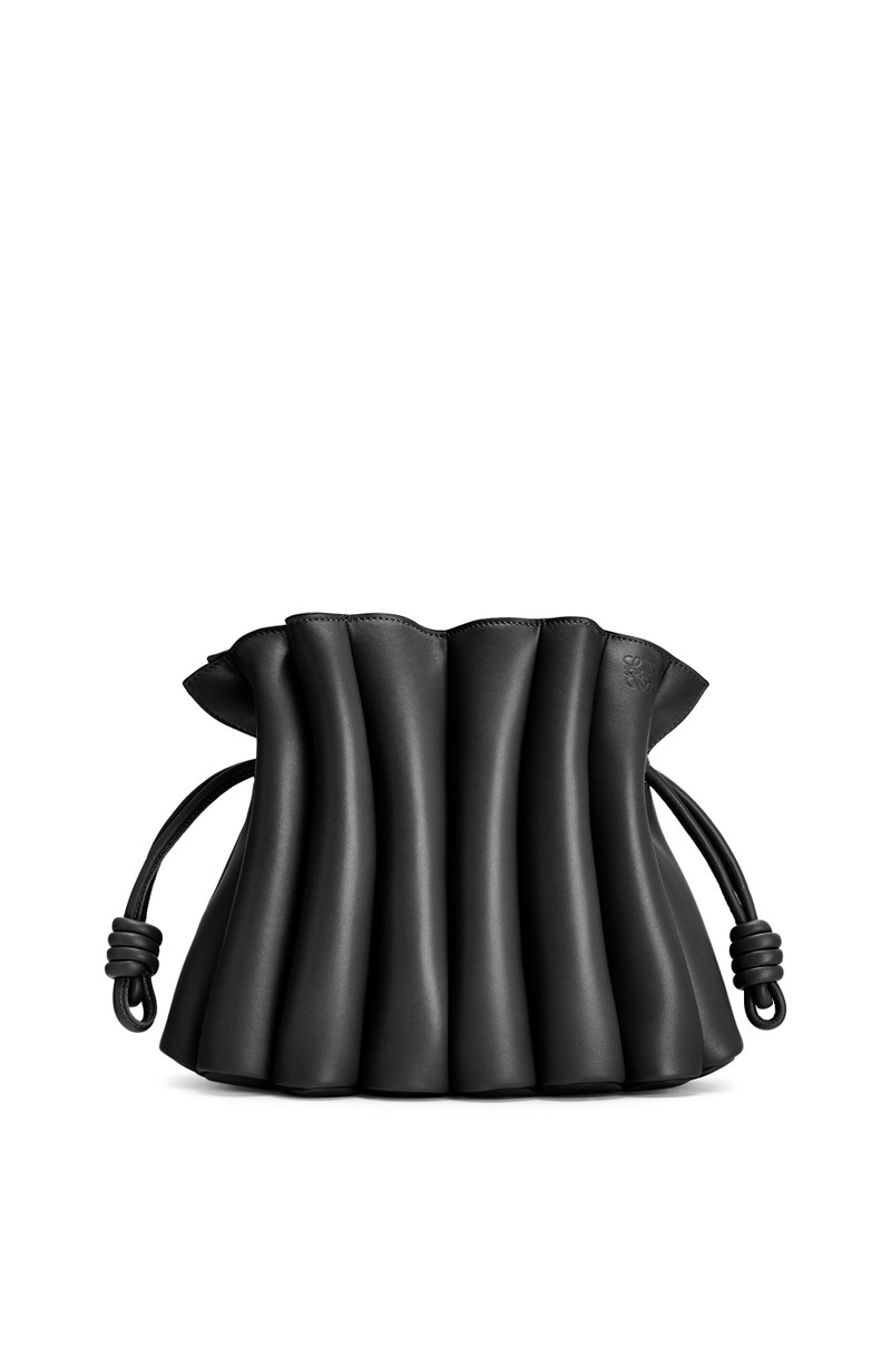 Flamenco Ondas clutch bag in smooth calfskin 1