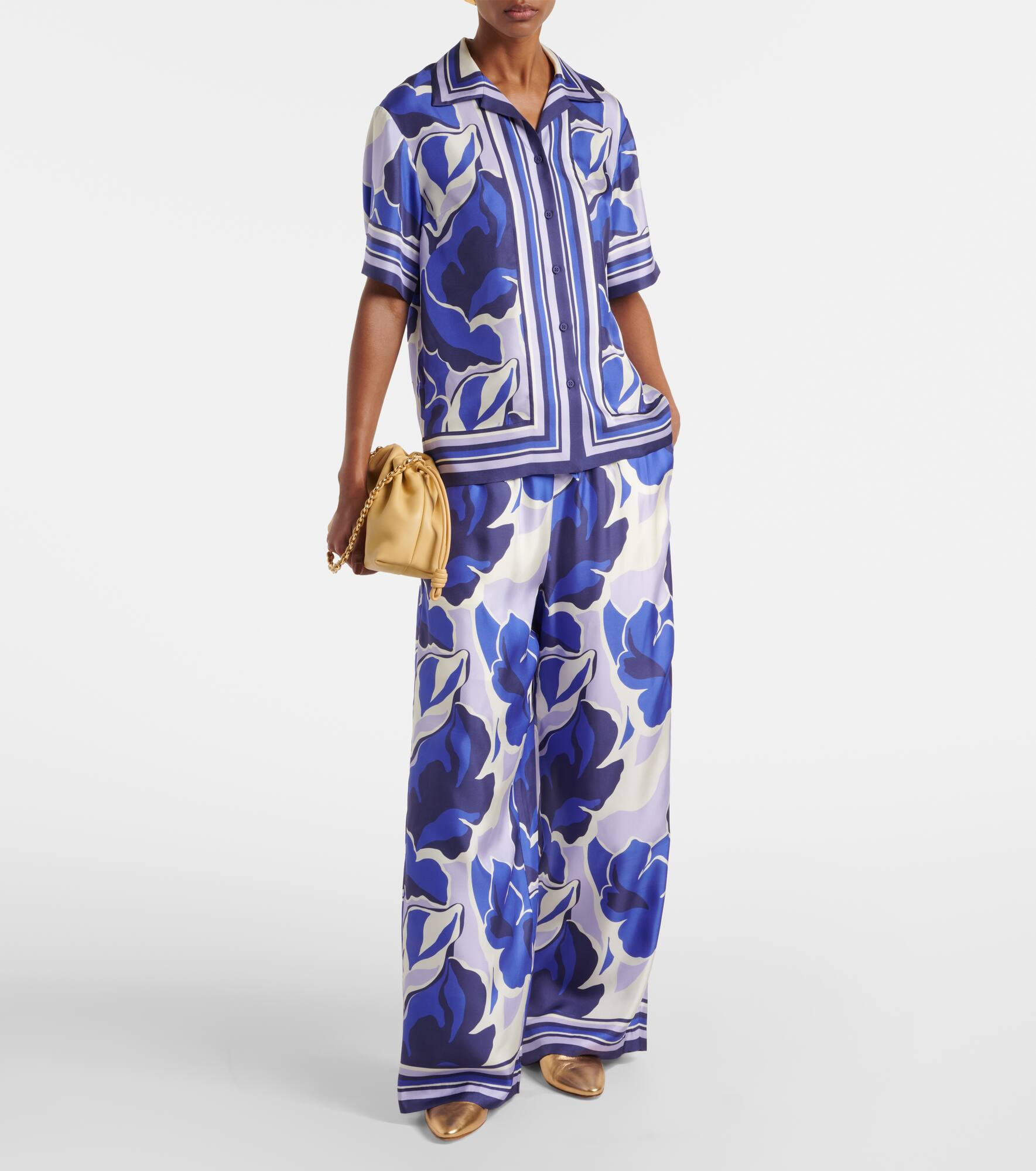 Paros printed wide-leg pants - 2