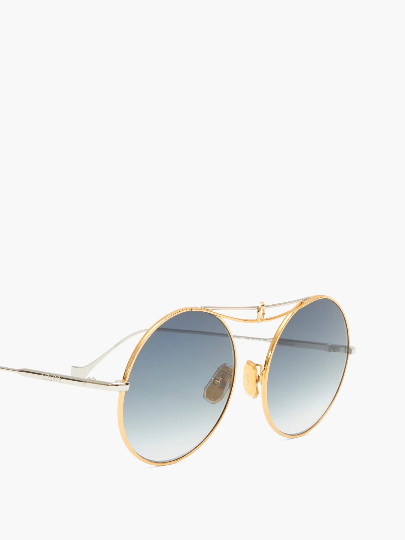 Round metal sunglasses - 2