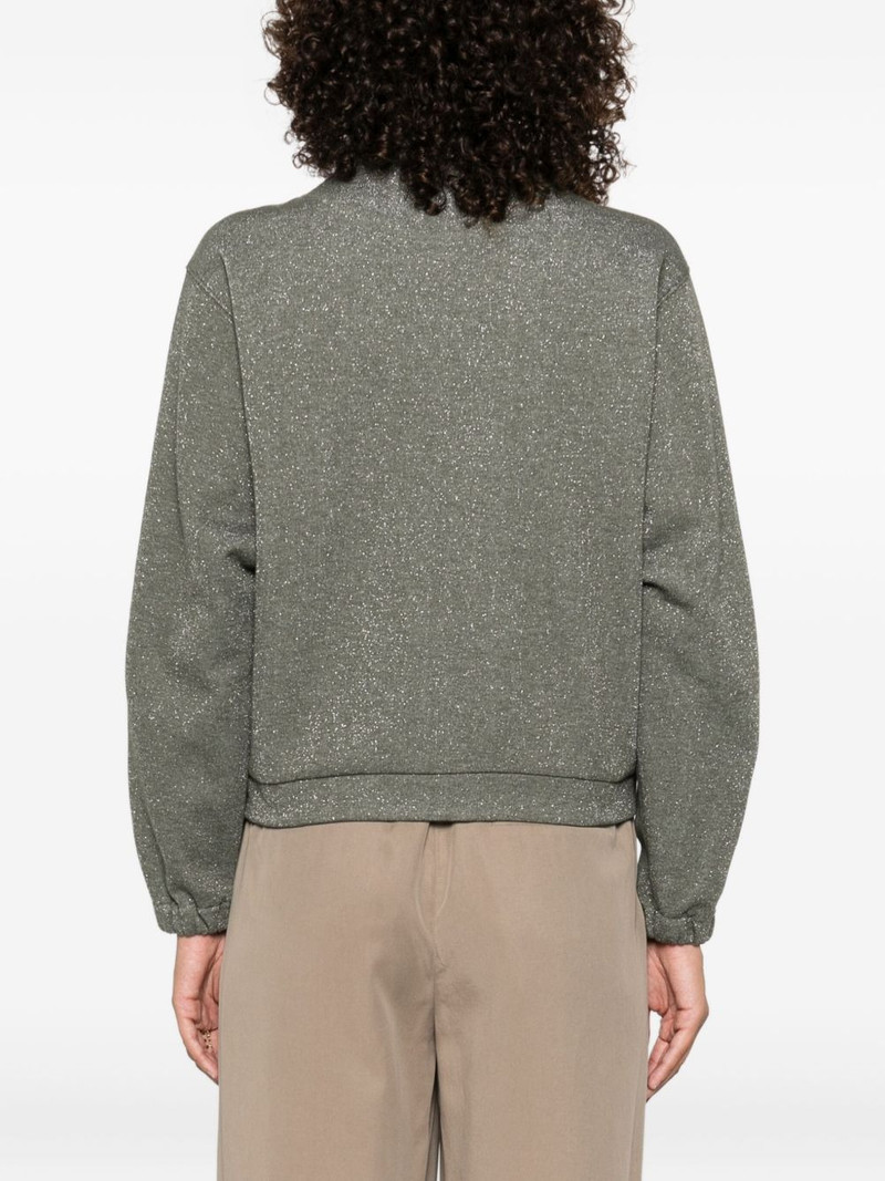 glitter zip-up sweatshirt 4