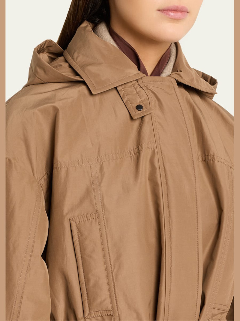 Hooded Water-Resistant Jacket 5