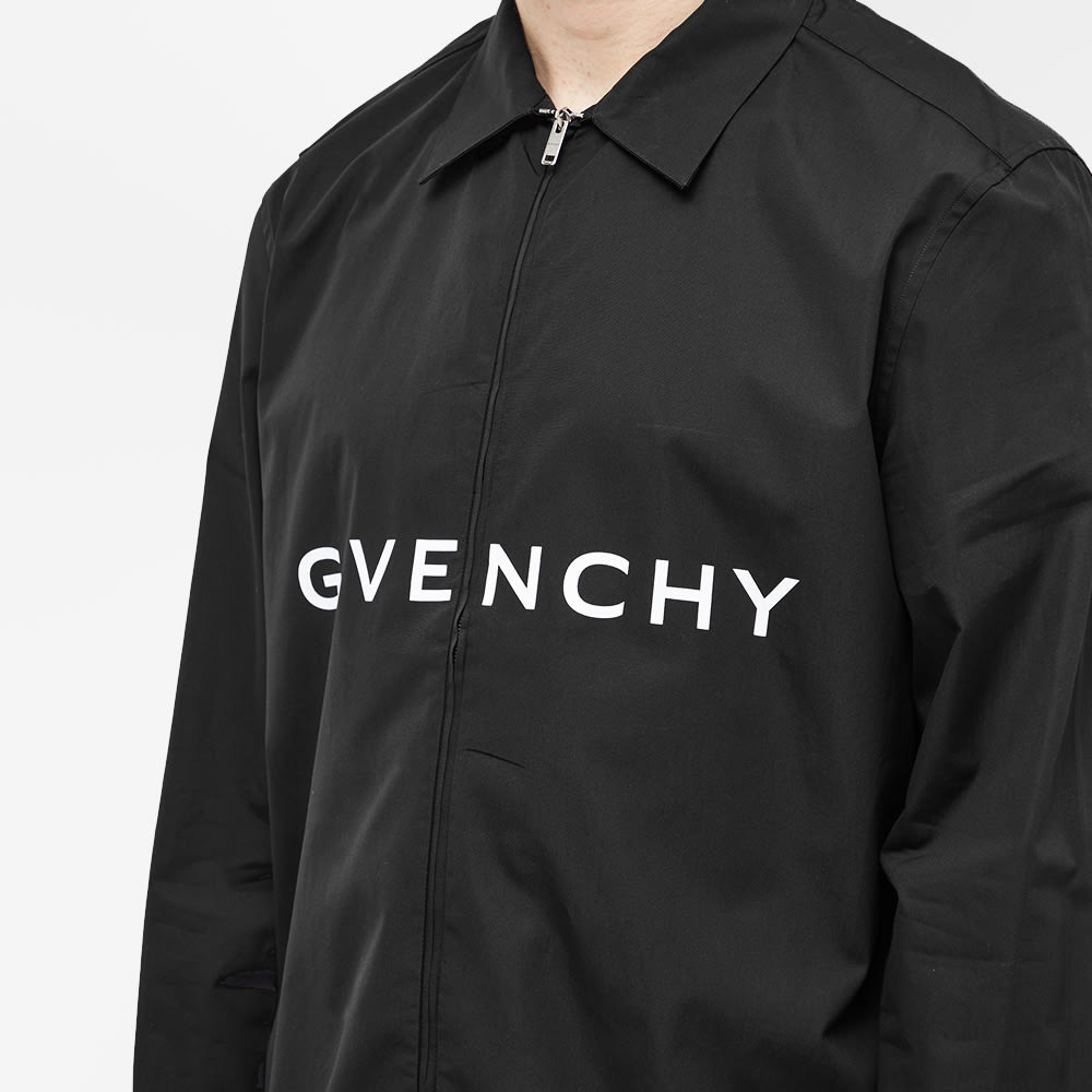 Givenchy Logo Zip Shirt - 5
