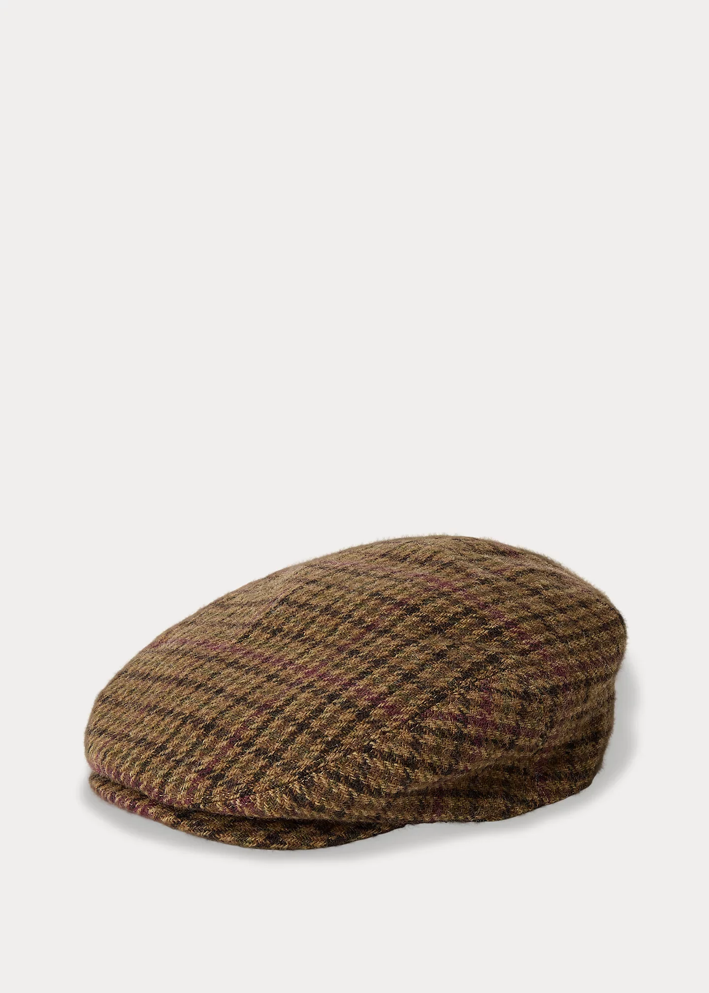 Wool Tweed Driver’s Cap - 1