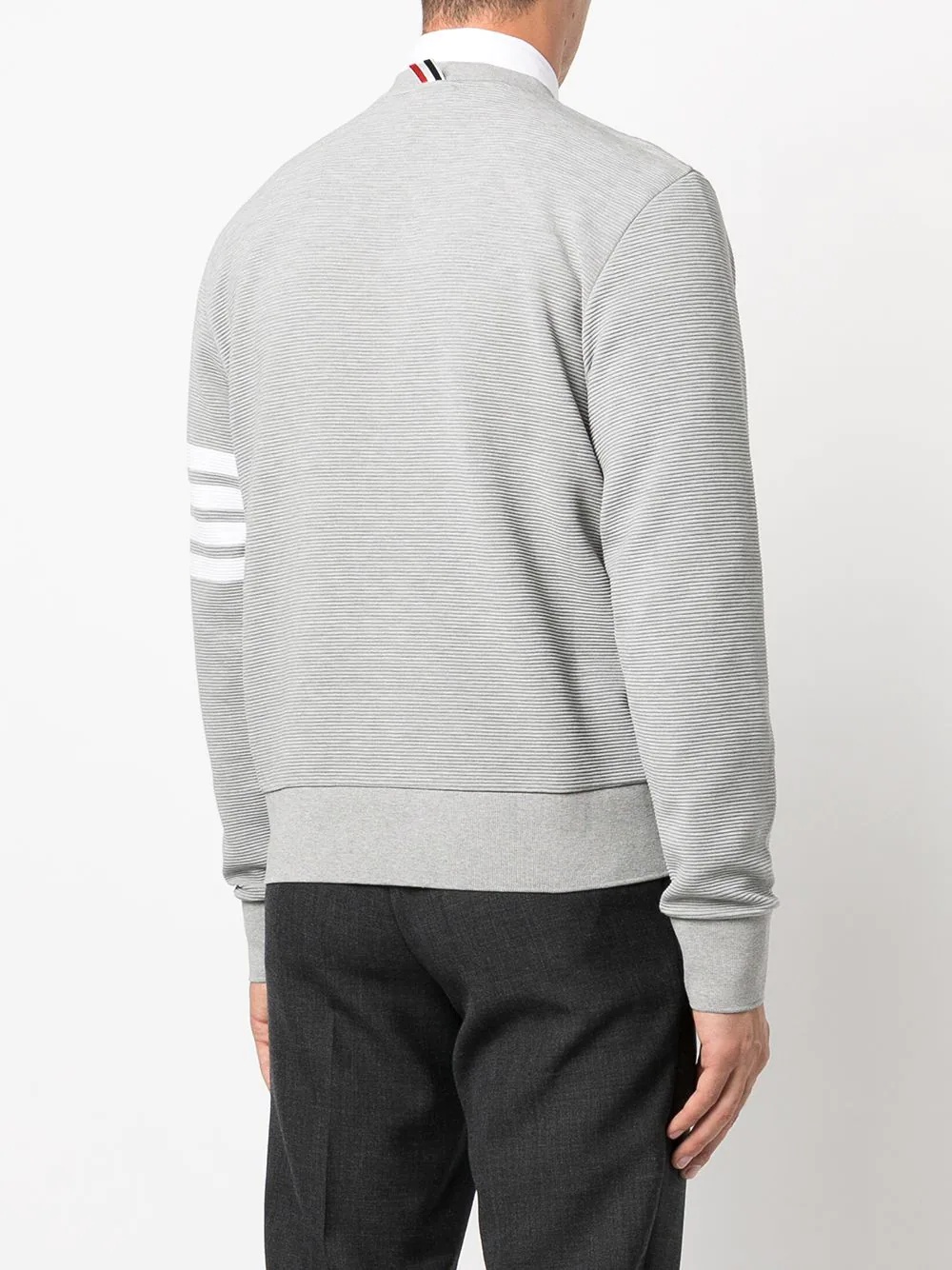 4-Bar stripe sleeve sweatshirt - 4