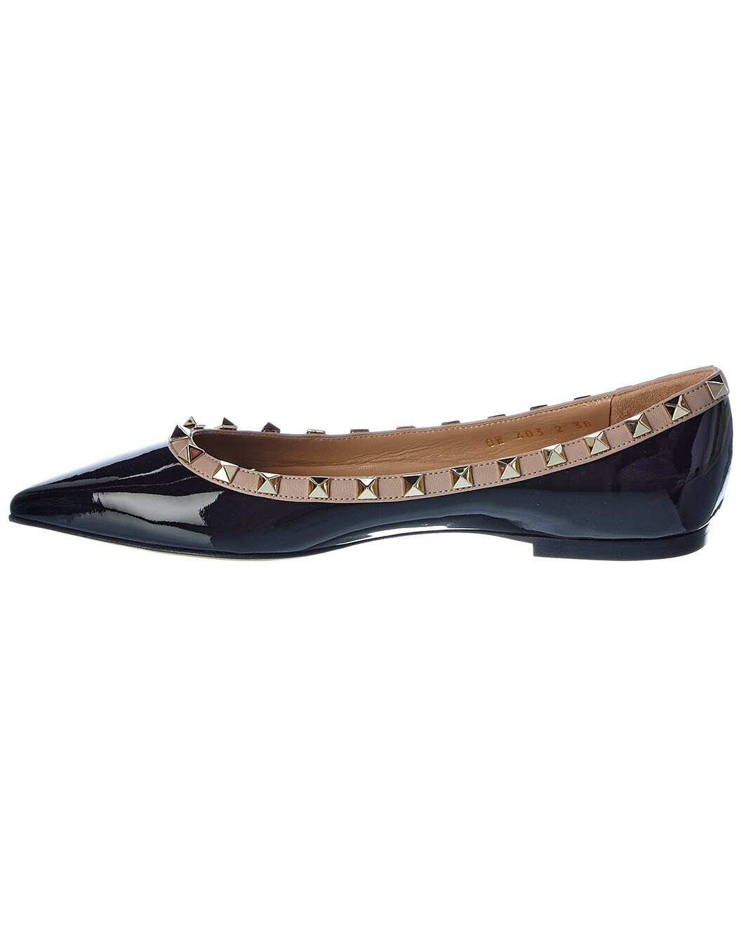 Valentino Rockstud Patent Flat - 2