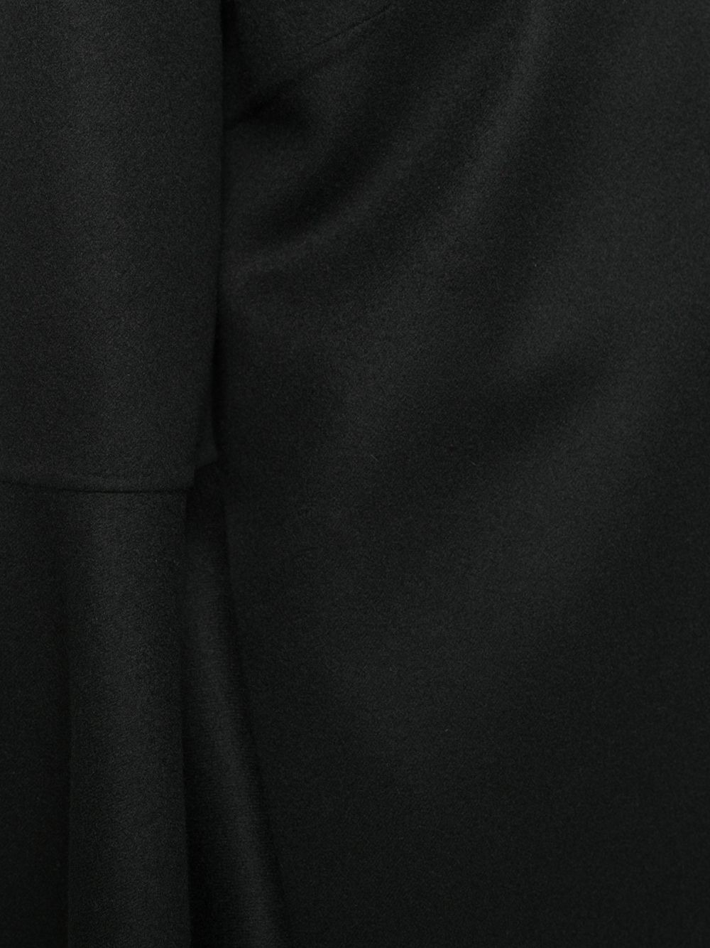 flared scalloped coat - 5