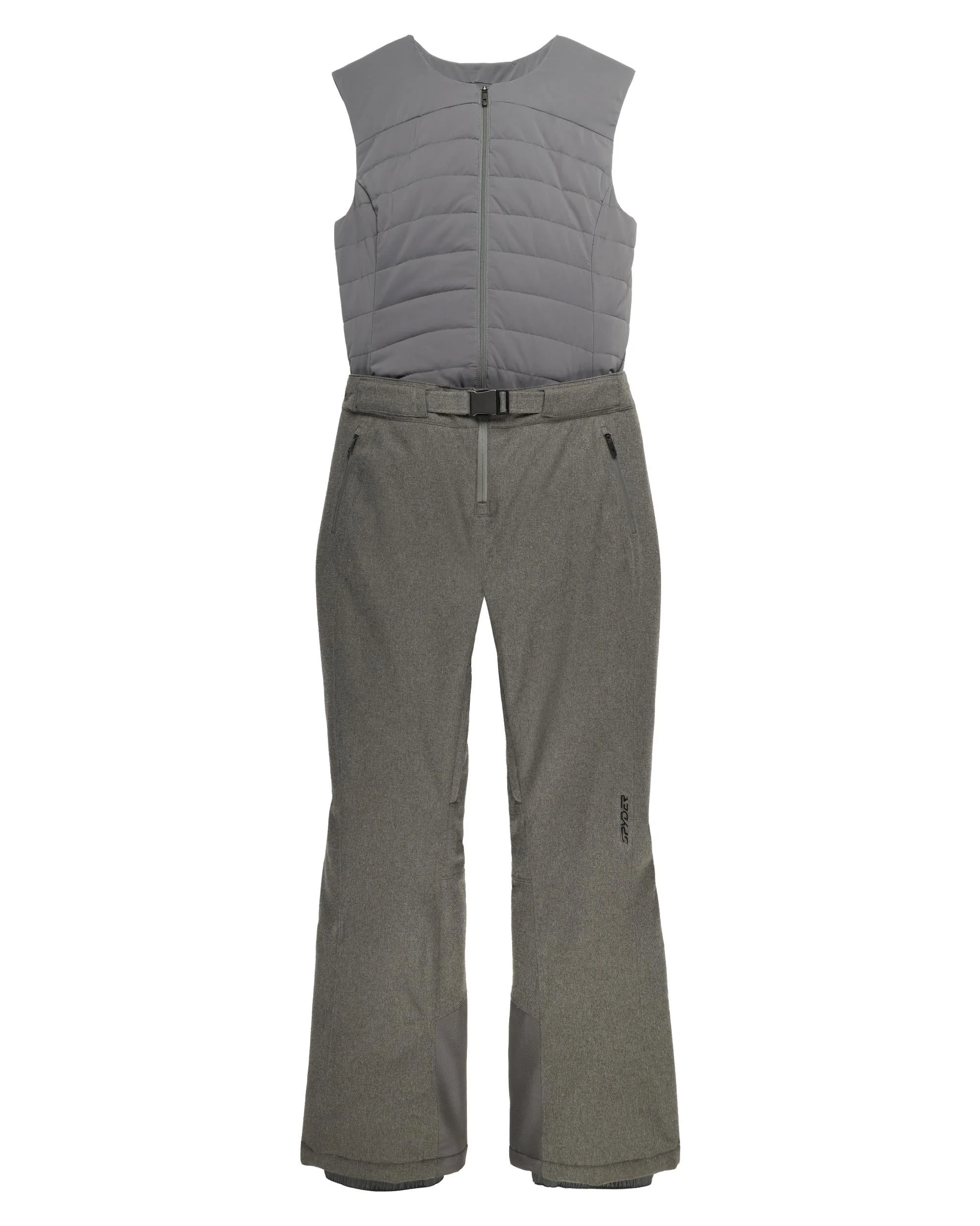 Womens On Piste Bib Pants - Storm - 1