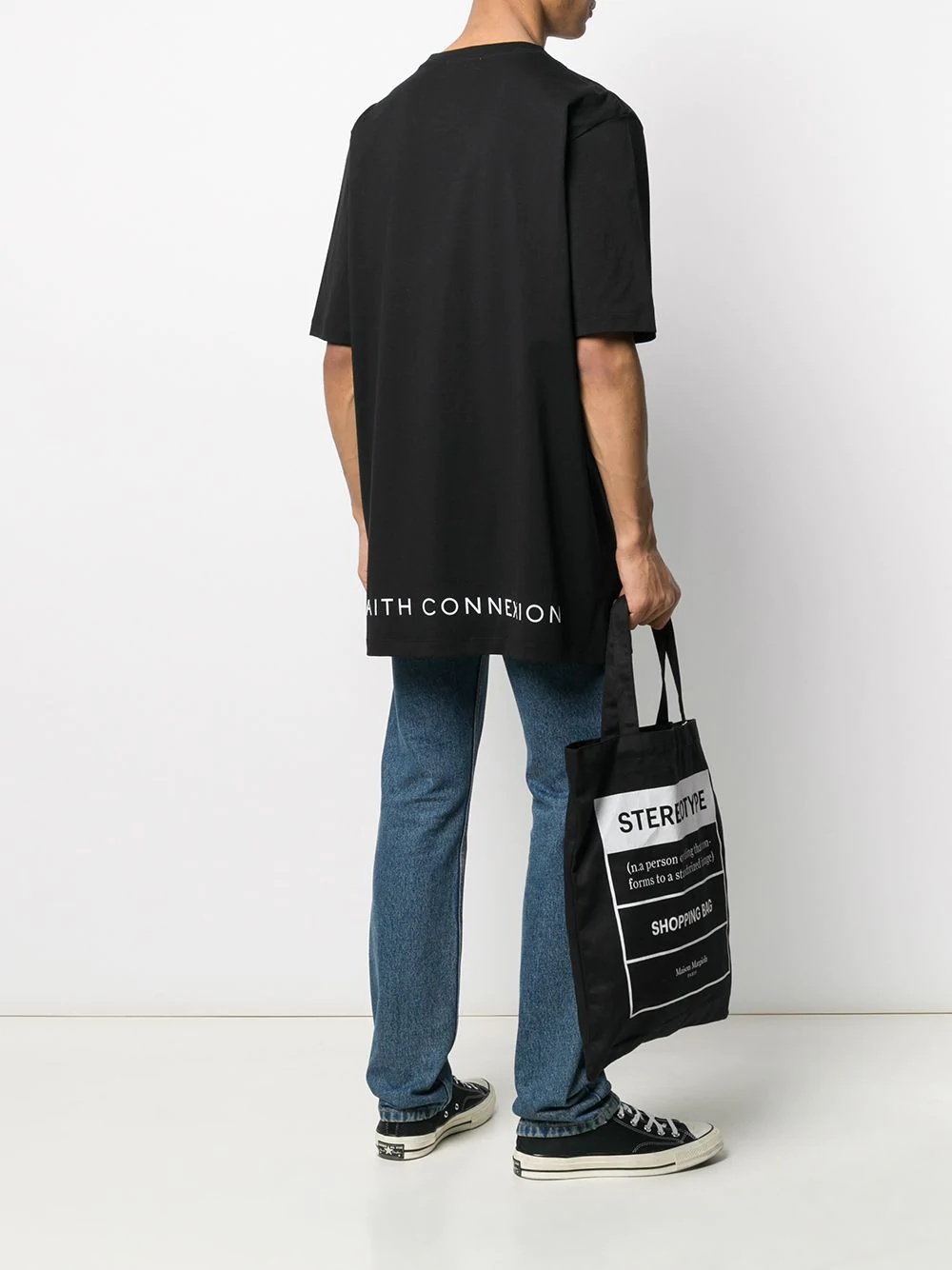 plain oversized T-shirt - 2