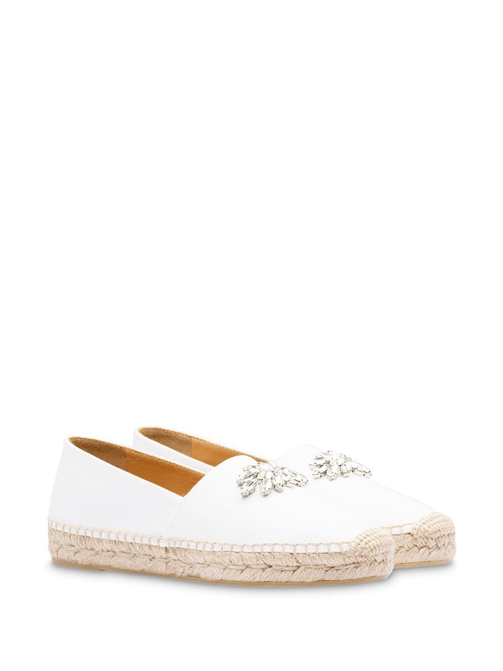 crystal-embellished espadrilles - 2