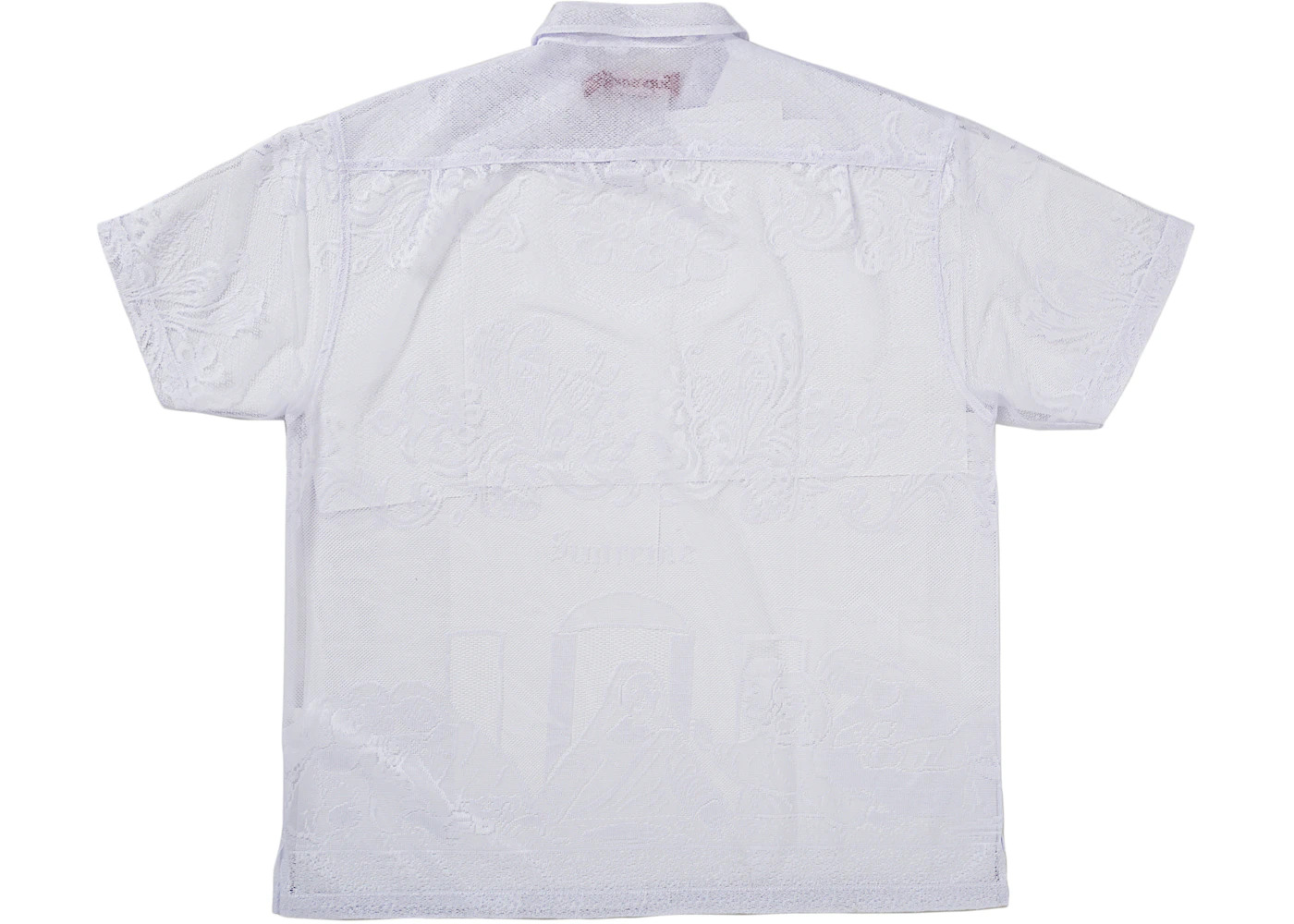 Supreme Last Supper Lace S/S Shirt White - 2