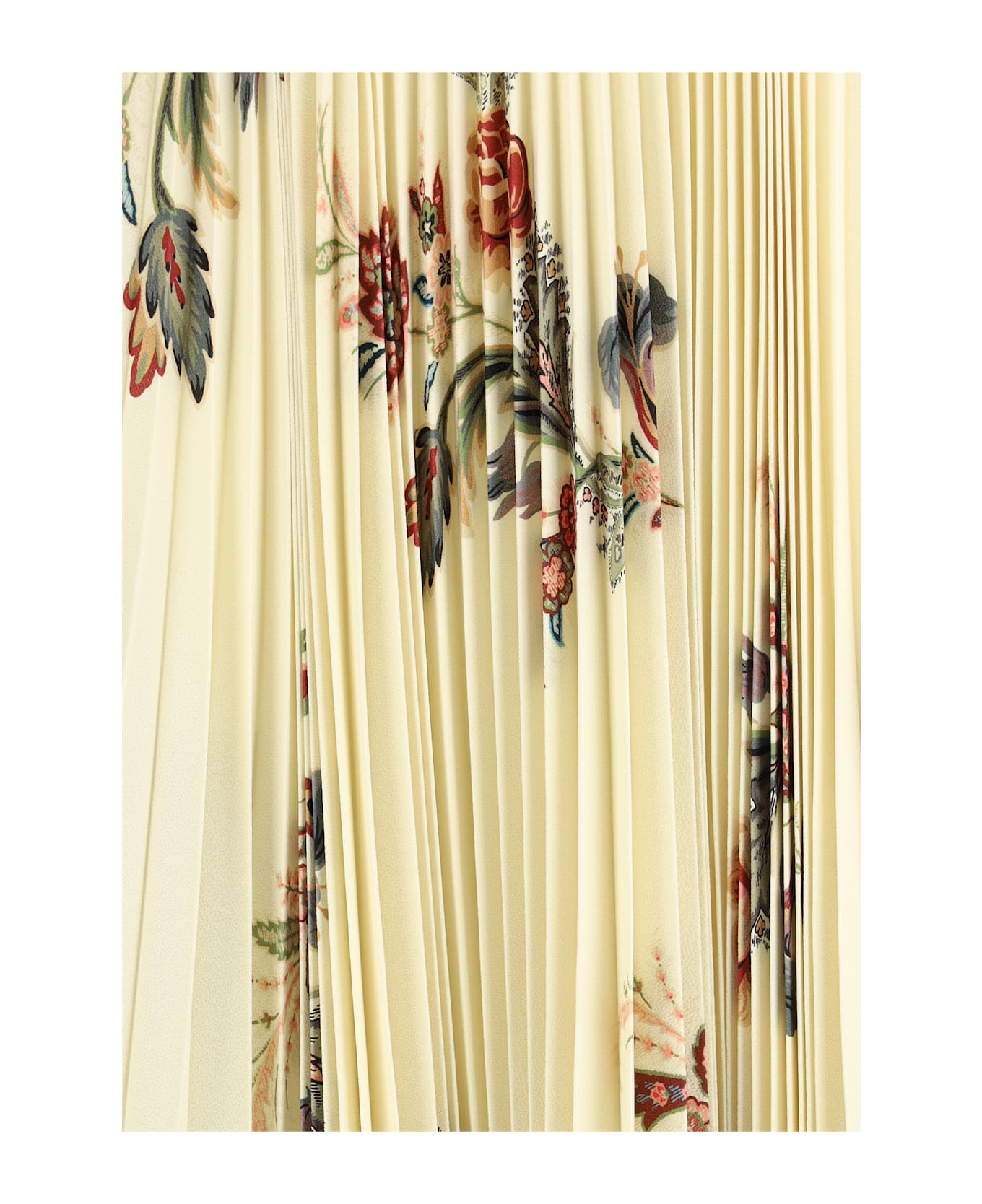 Plissé Midi Skirt - 3