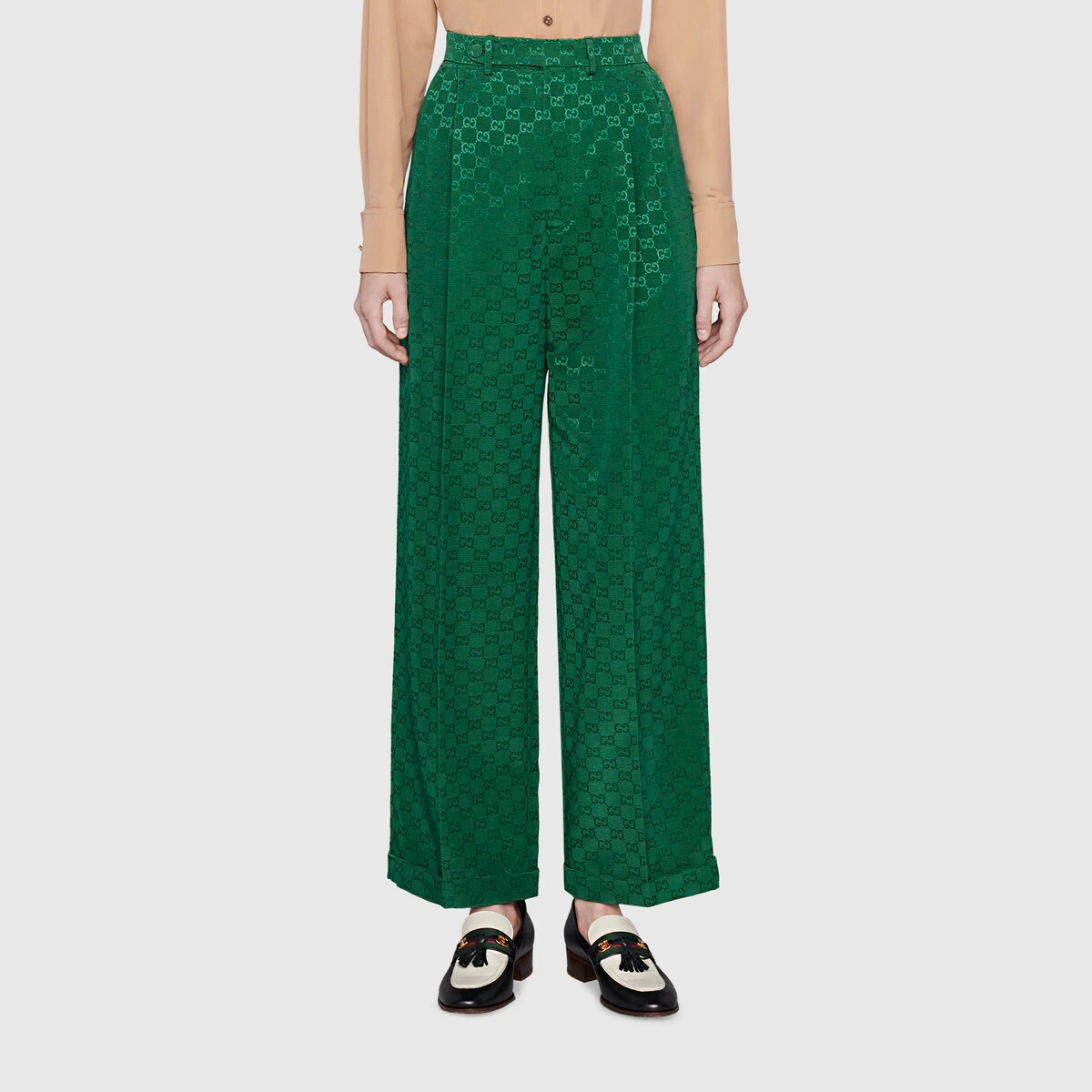 Light GG canvas pant - 3
