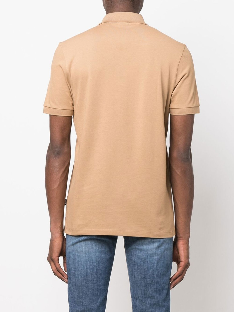 embroidered-logo polo shirt 4
