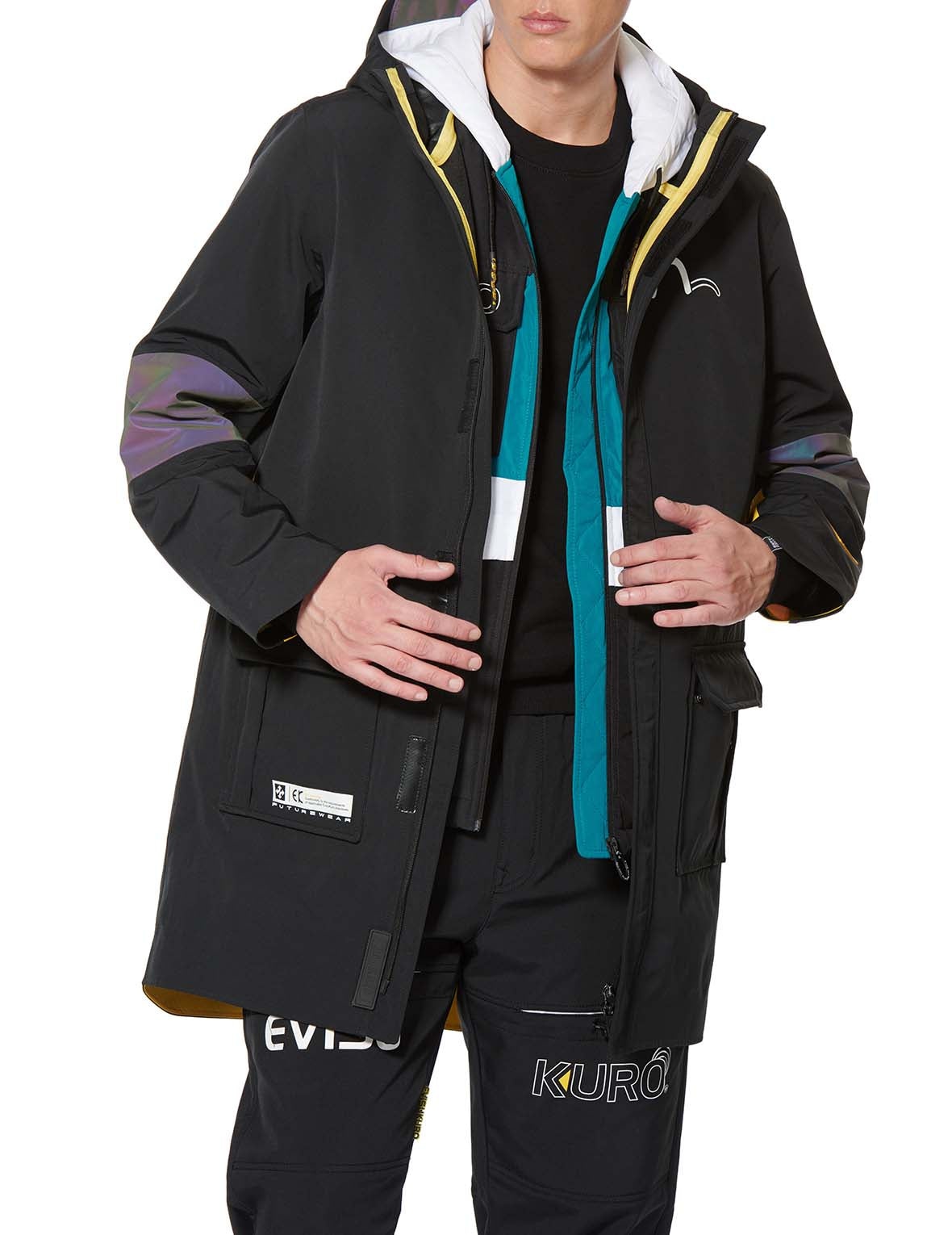 2-in-1 Taped Seam Coat - 9