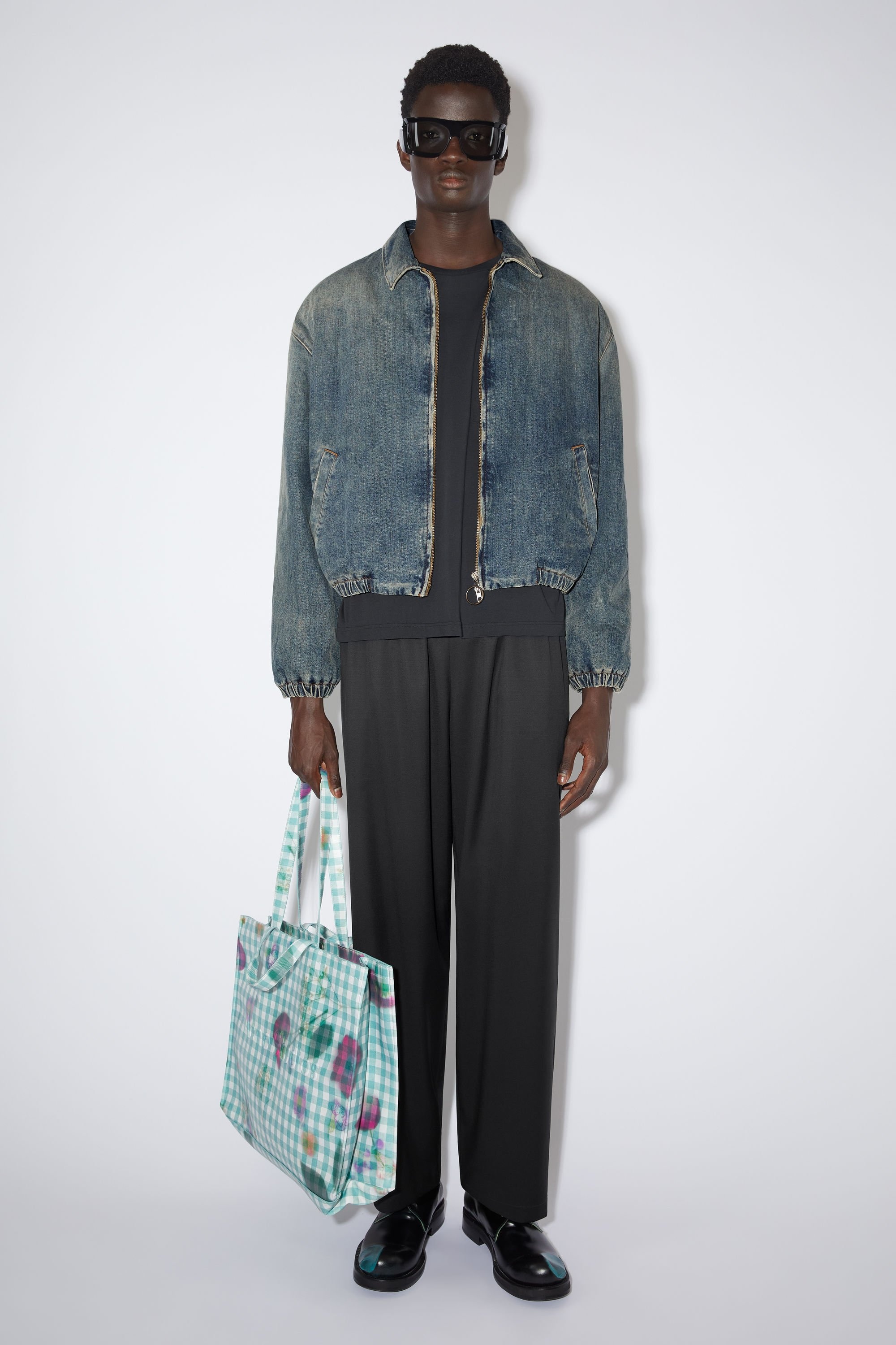 Wool trousers - Black - 2