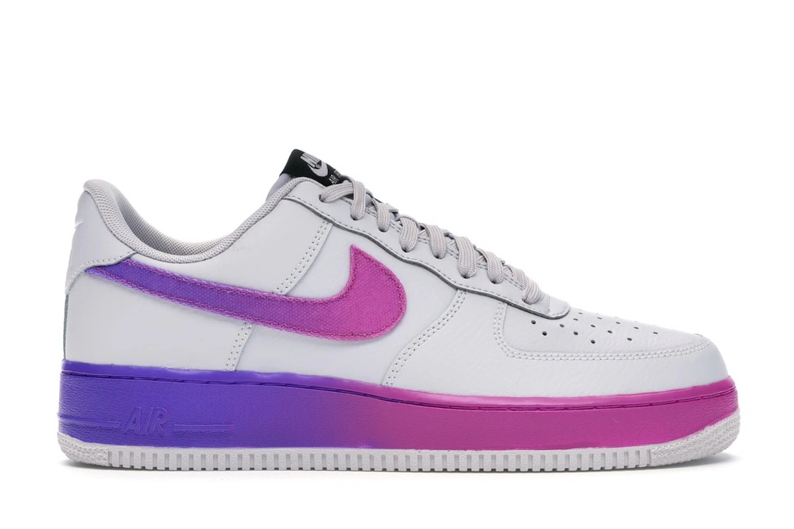 Nike Air Force 1 Low Gradient Vast Grey Hyper Grape - 1