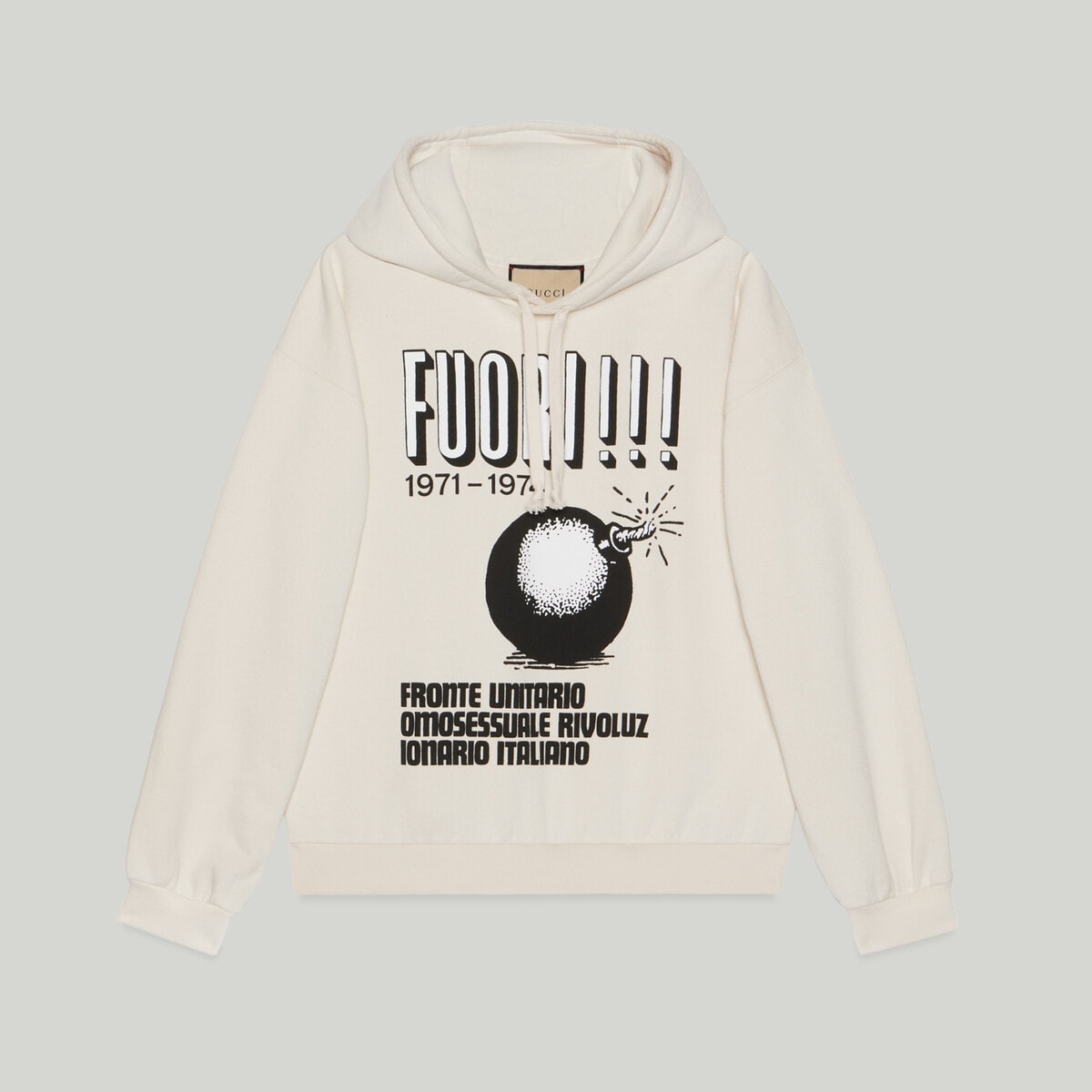 Cotton jersey sweatshirt - 1