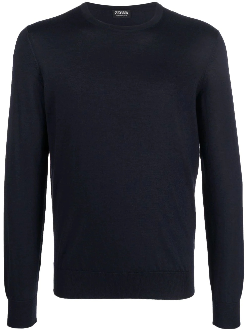 crew-neck cashmere jumper - 1