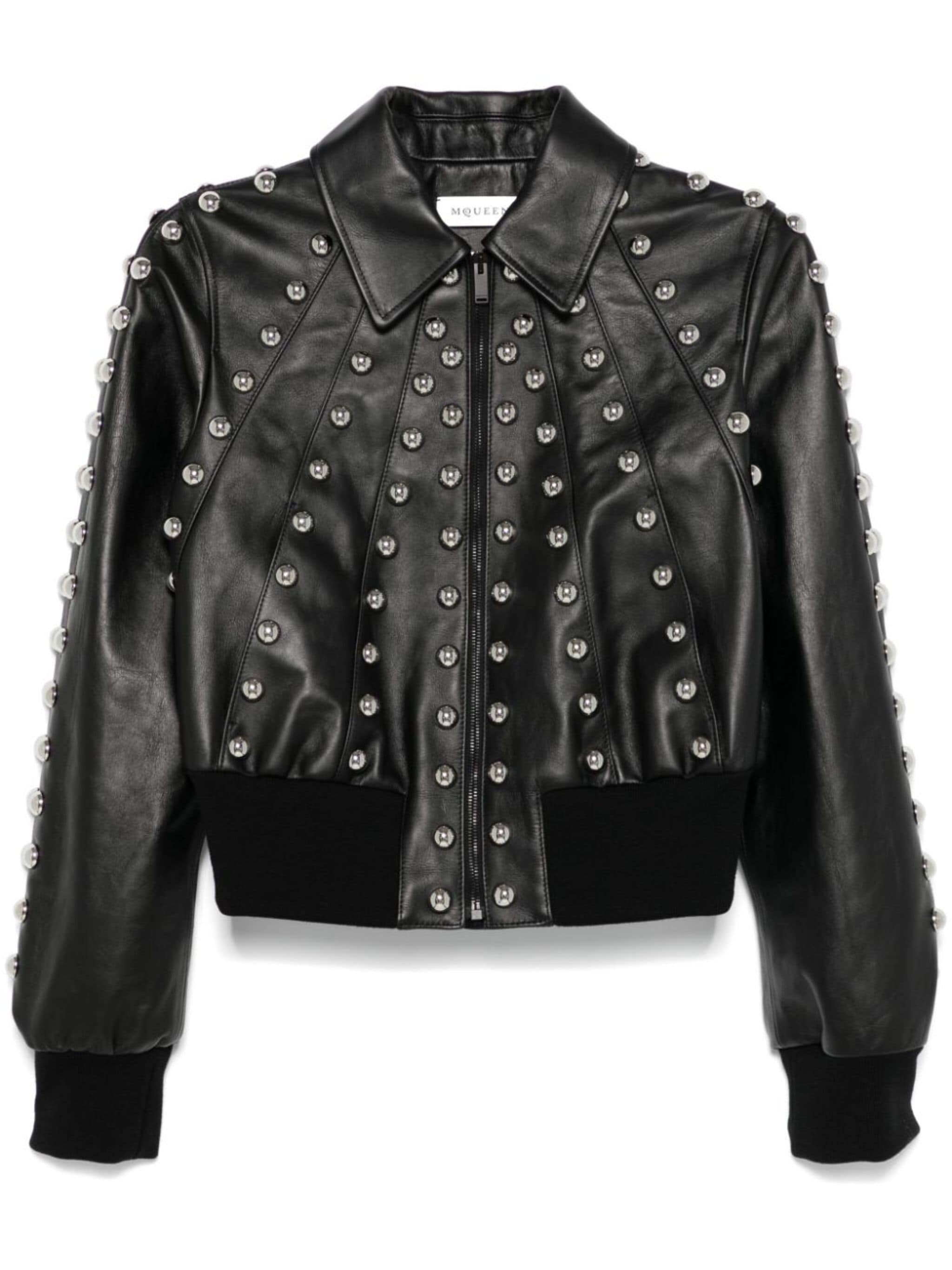 Alexander McQueen studded leather jacket | eraldo | REVERSIBLE