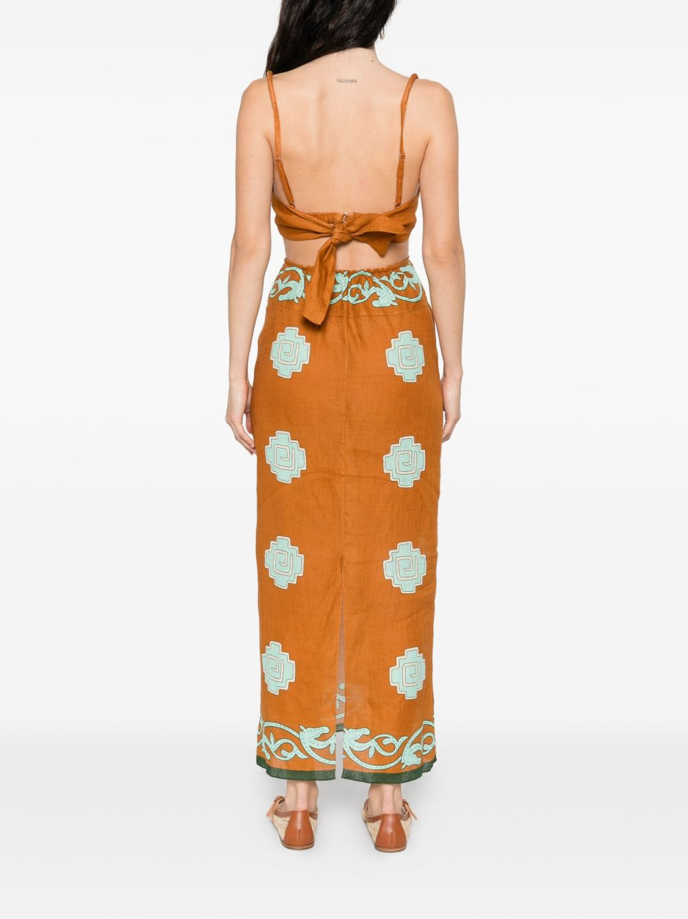 Los Siete Mares midi dress - 4