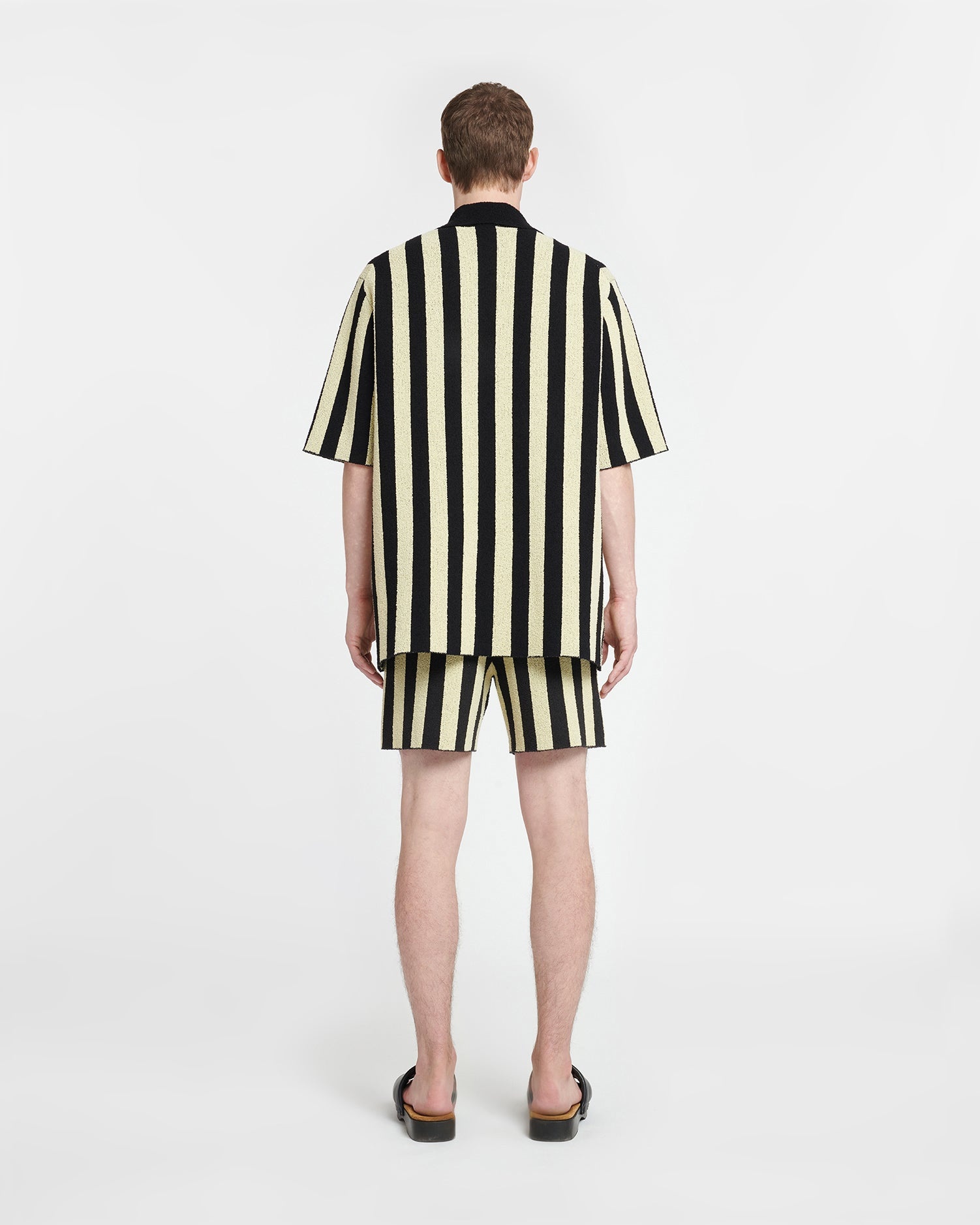 Striped Terry-Knit Shirt - 3