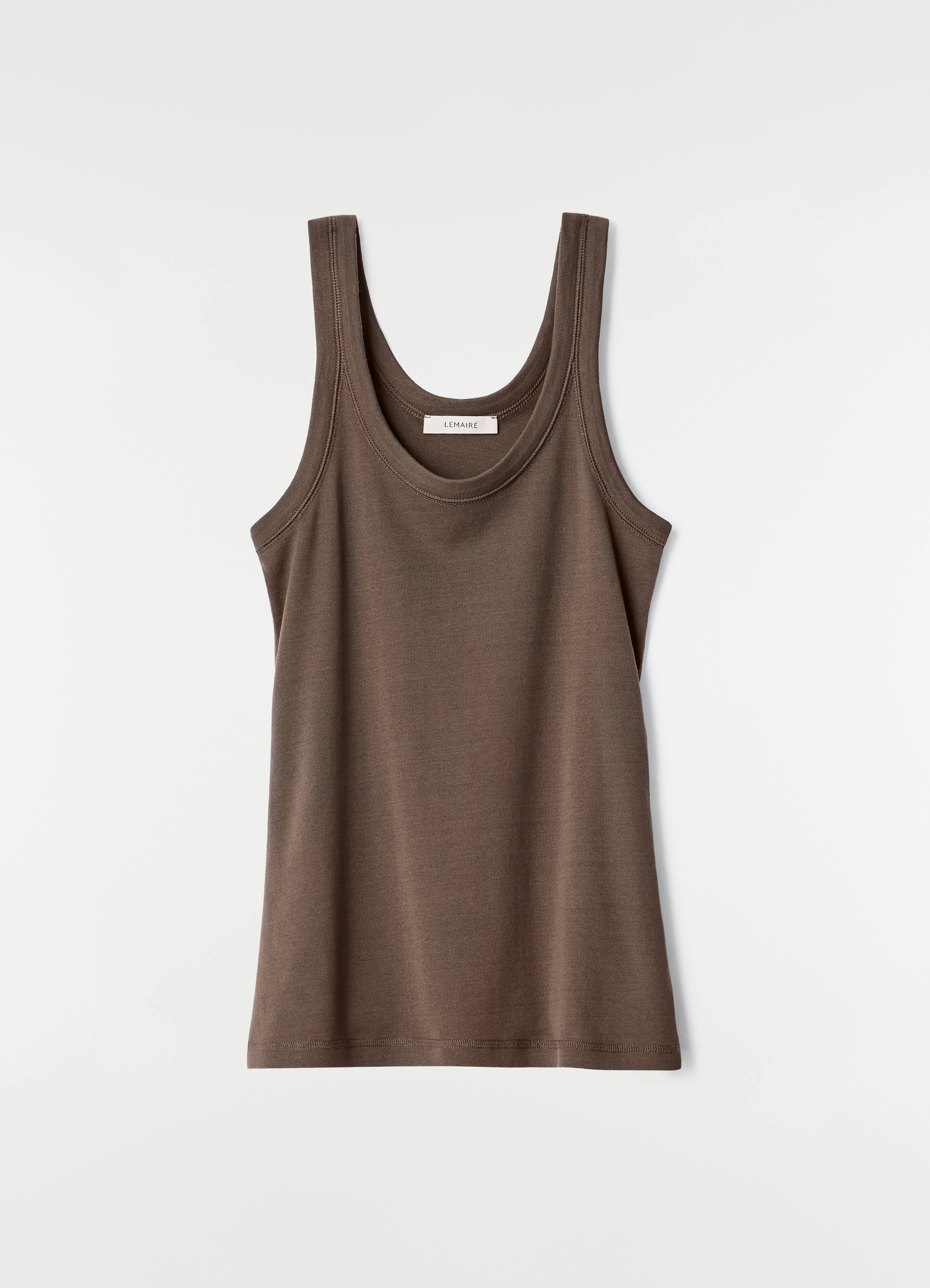 RIB TANK TOP IN JERSEY - 1