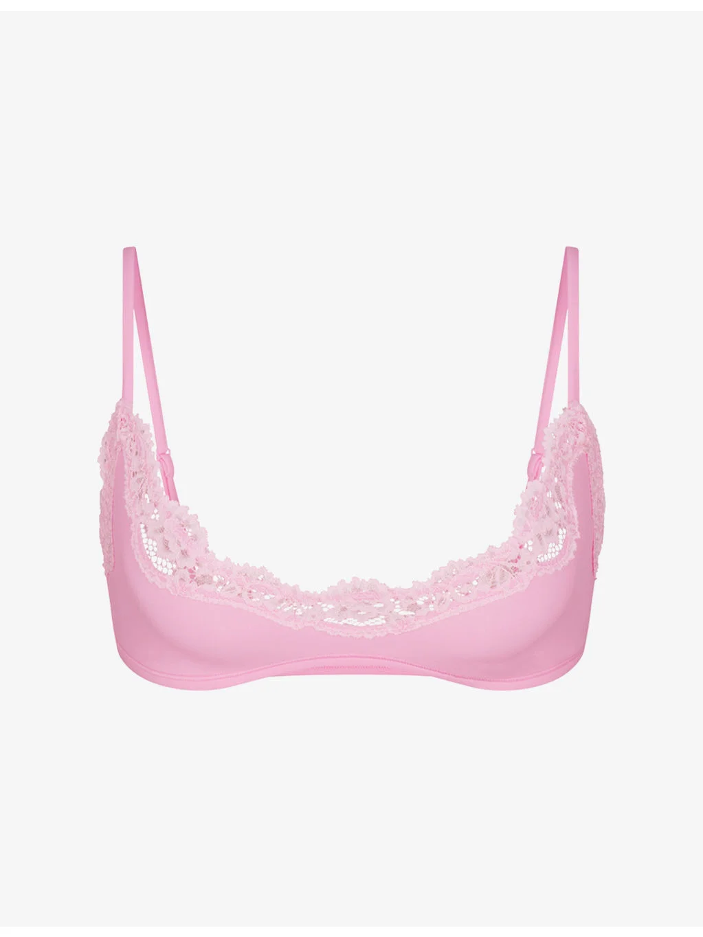 Fits Everybody Lace-Trim Stretch-Woven Bra - 1