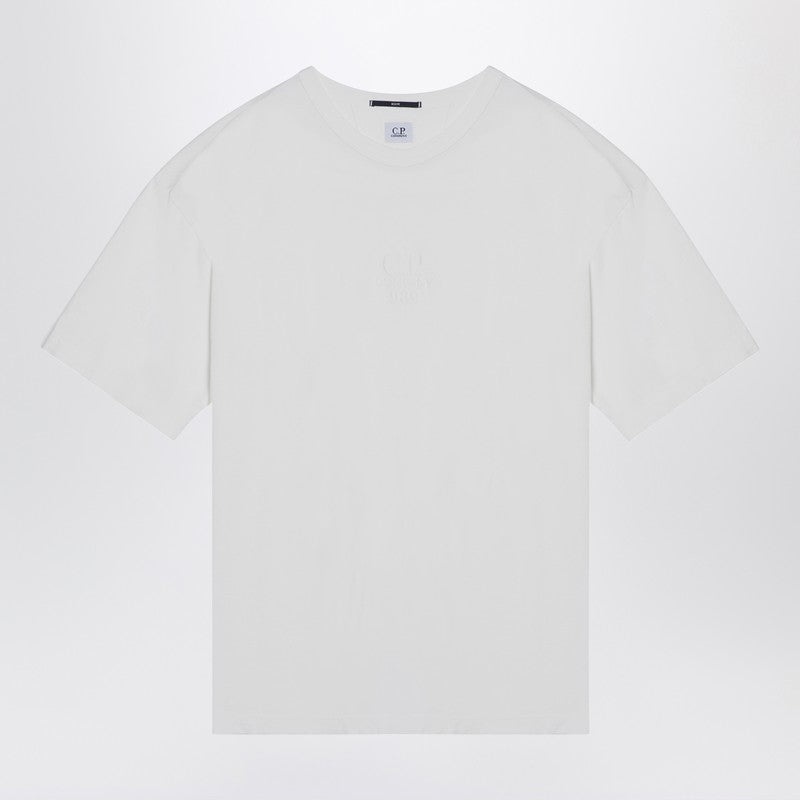 C.P. Company White Cotton Crew-Neck T-Shirt Men - 1