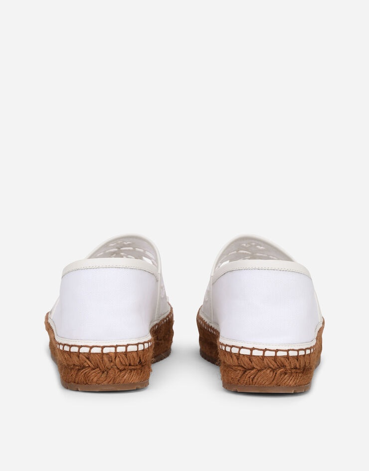 Embroidered canvas espadrilles - 3