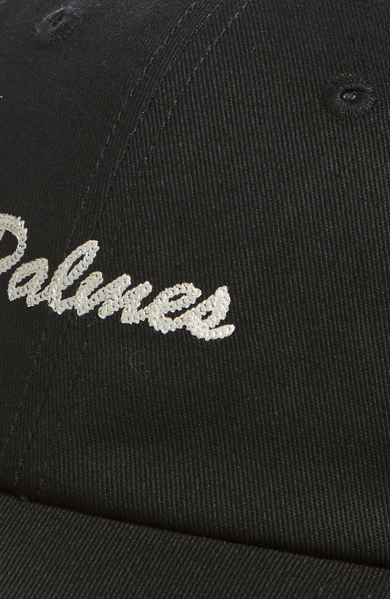 PALMES Alley Logo Baseball Cap in Black at Nordstrom - 3