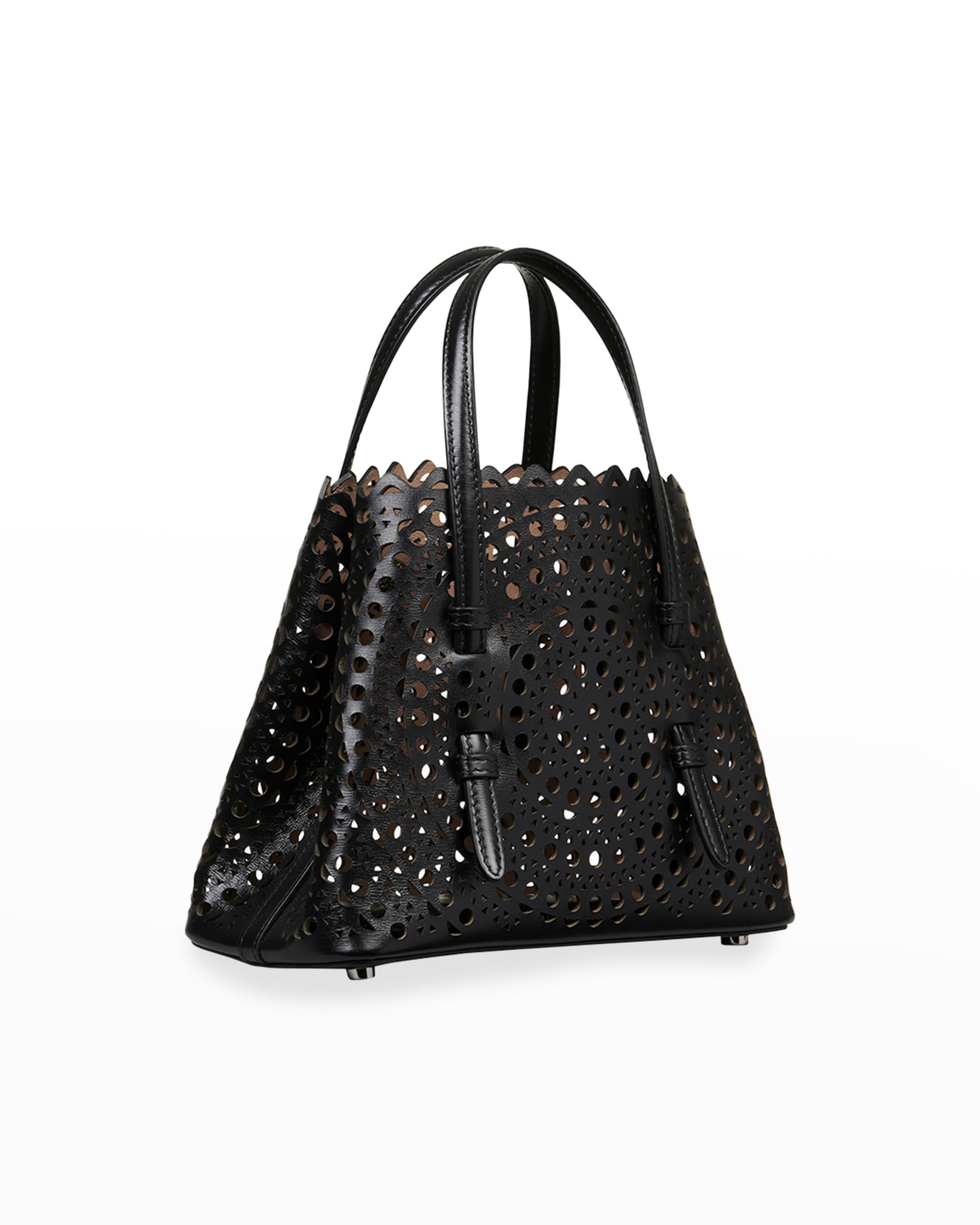 Mina 20 Vienne Laser-Cut Top-Handle Bag - 2