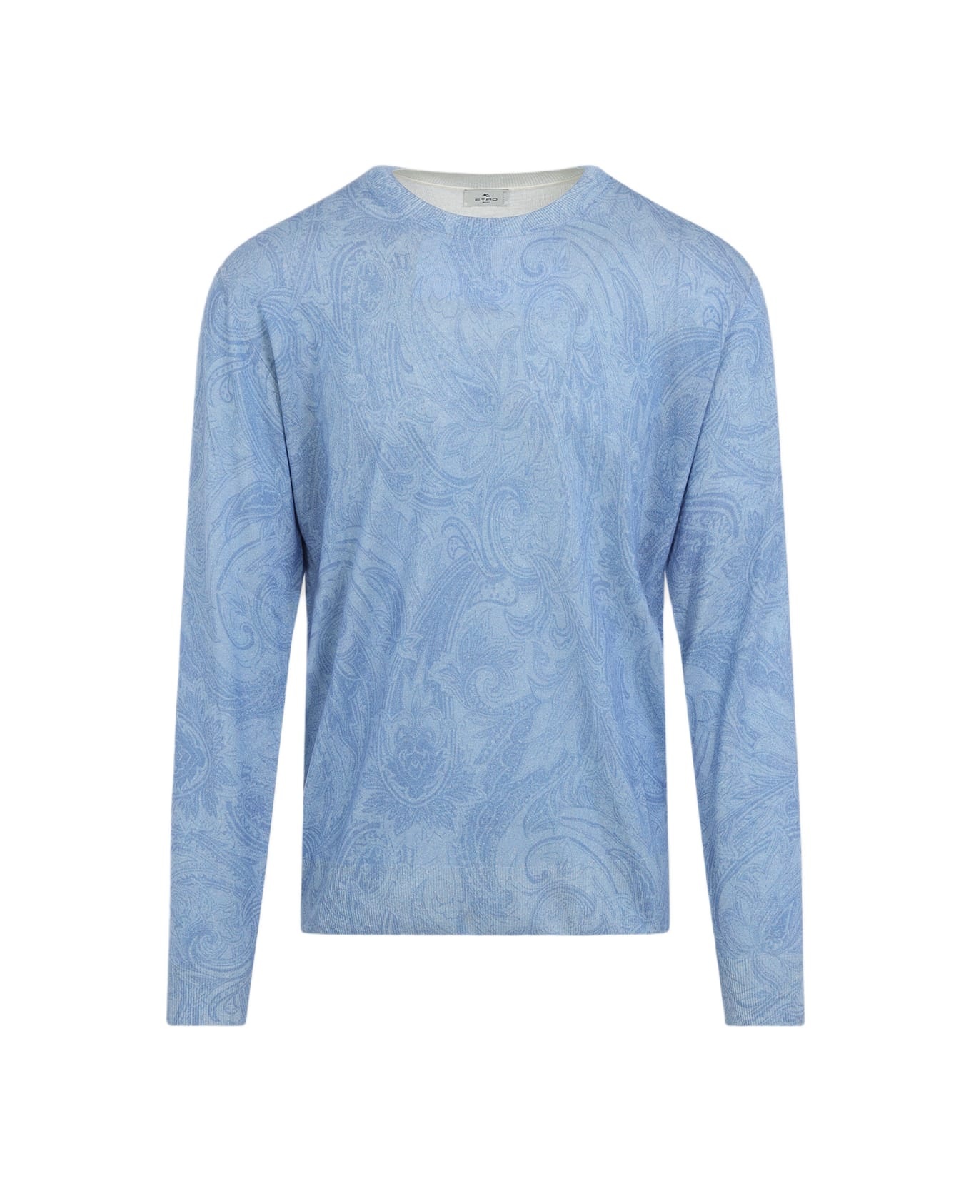 Knitted C-neck Pullover - 1