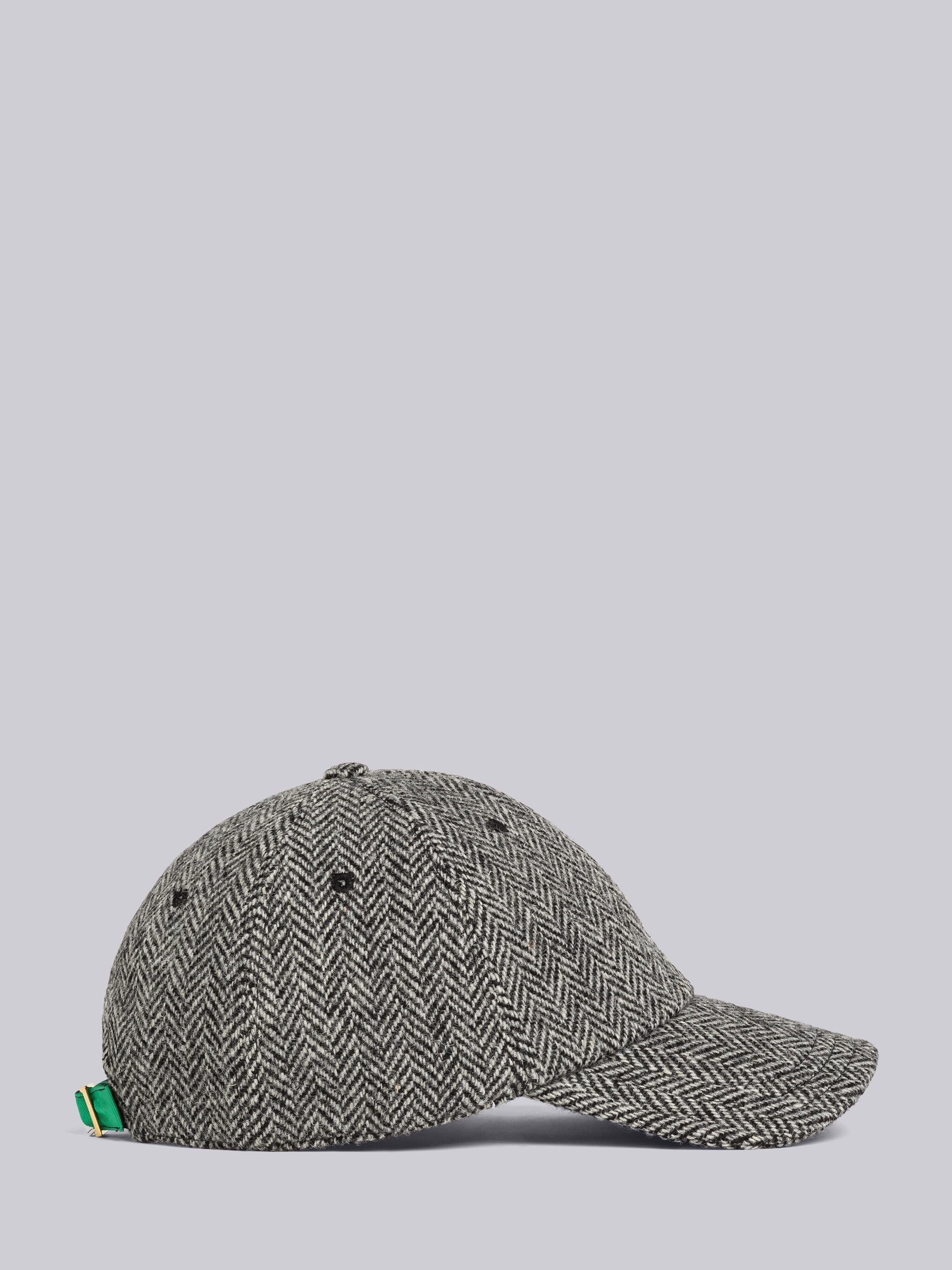 Herringbone 6-Panel Baseball Cap - 3