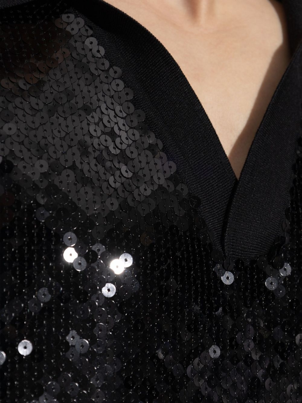 sequin-embellished top - 5