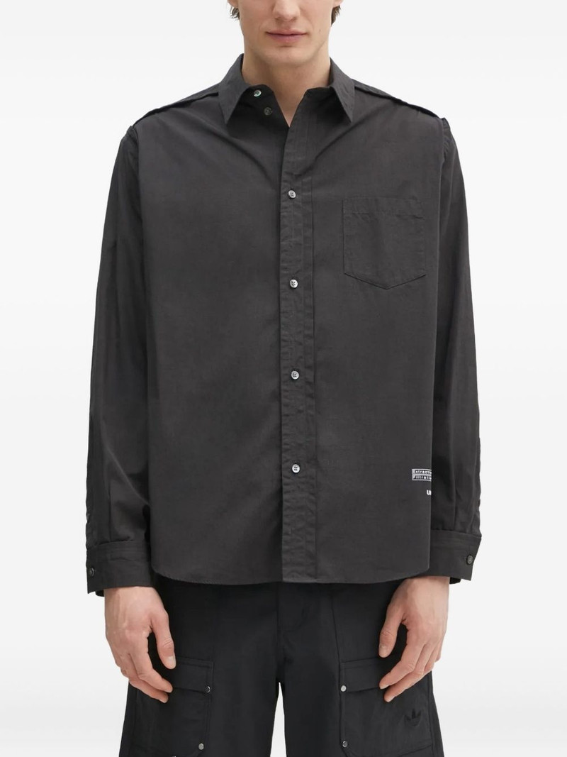 pocket-detail shirt 1