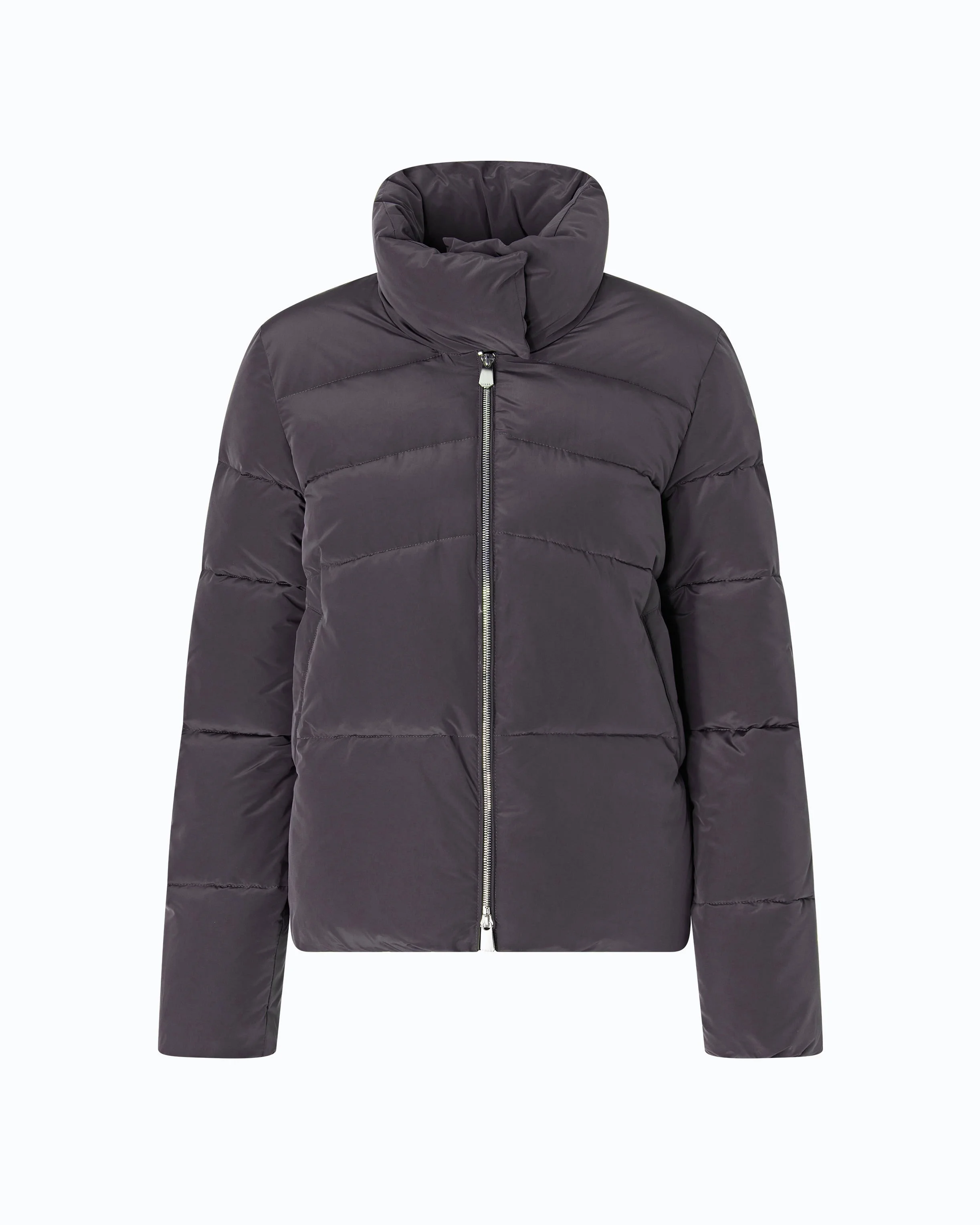 PEA COAT IN WATER-REPELLENT TECHNICAL CANVAS - 1