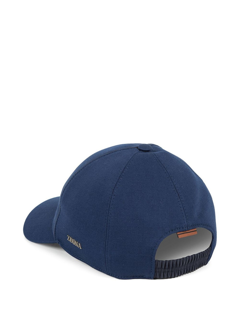 ZEGNA logo baseball cap outlook
