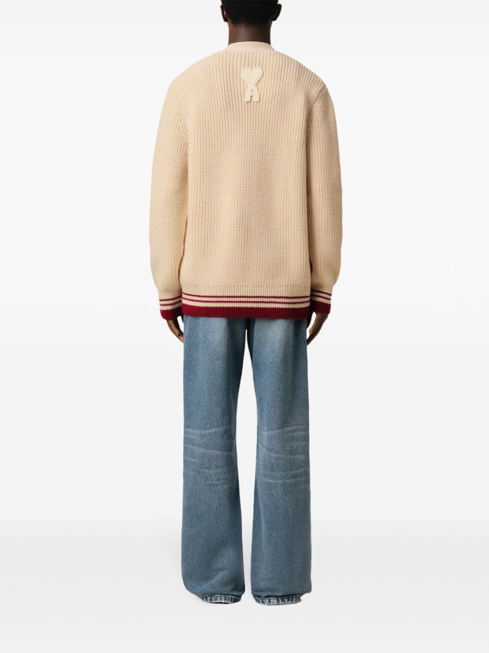 ribbed cardigan - 4