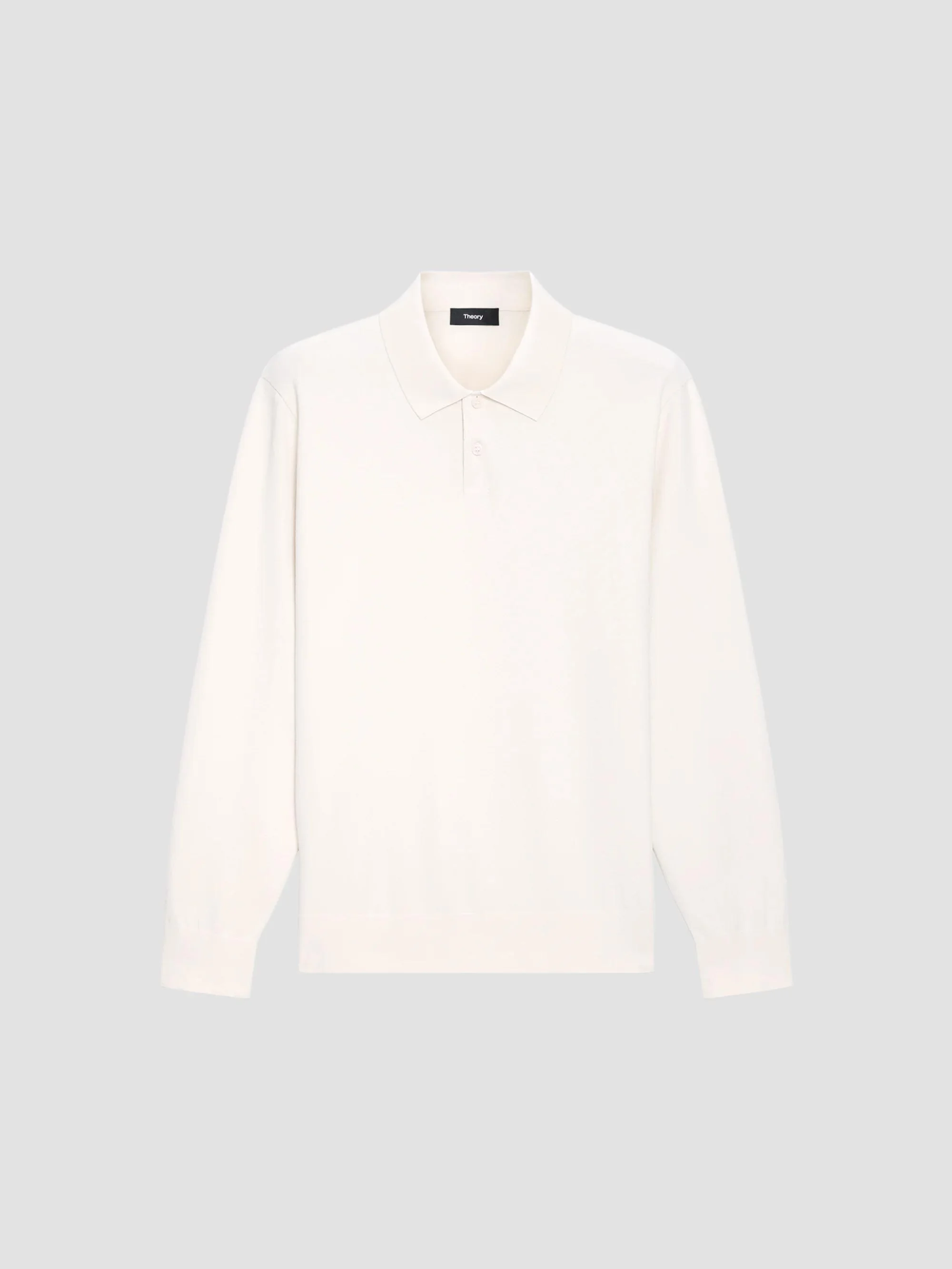 Men's Goris Lightweight Knit Polo Sweater - Oat Milk - 1