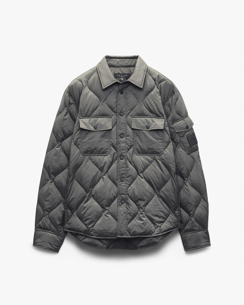 Dane Quilted Shirt Jacket 1