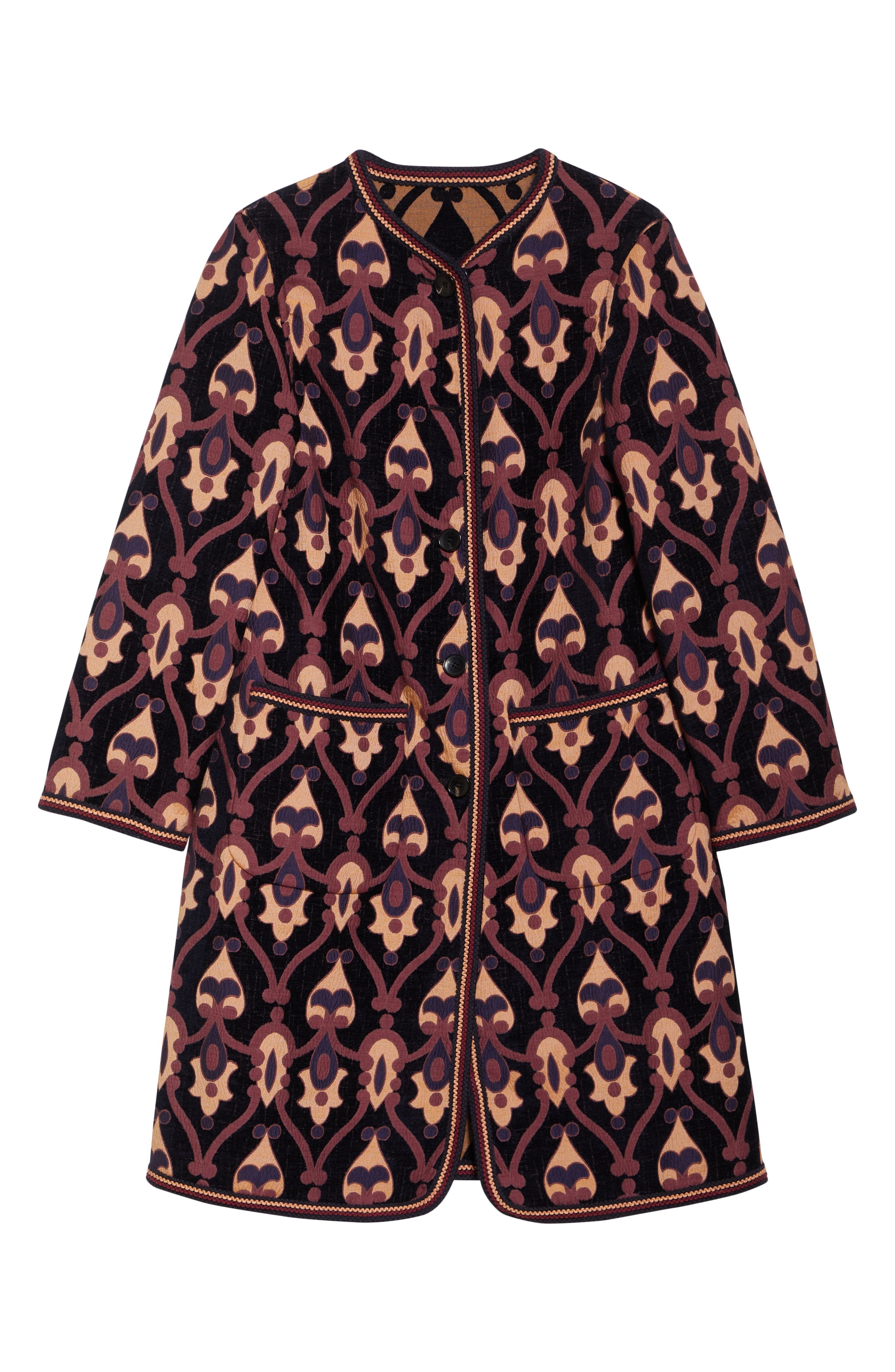 Etro Paisley Jacquard Jacket in Multicolor Blue Base at Nordstrom - 7