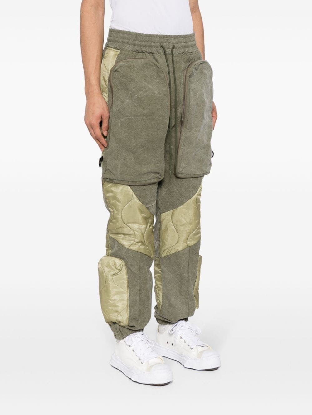 padded cargo trousers - 3