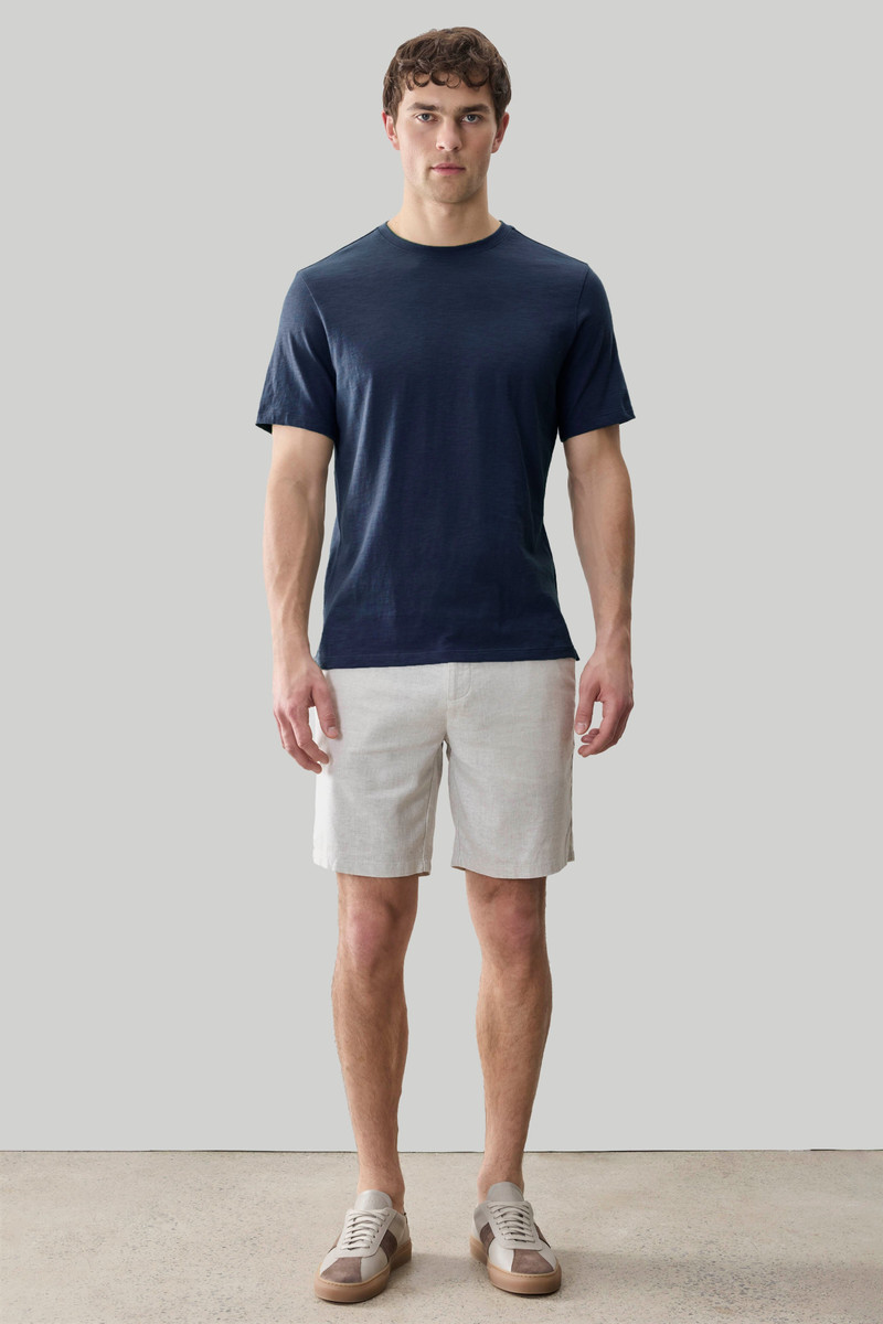 ROBERT BARAKETT Brightwood Short Sleeve Slub Tee outlook