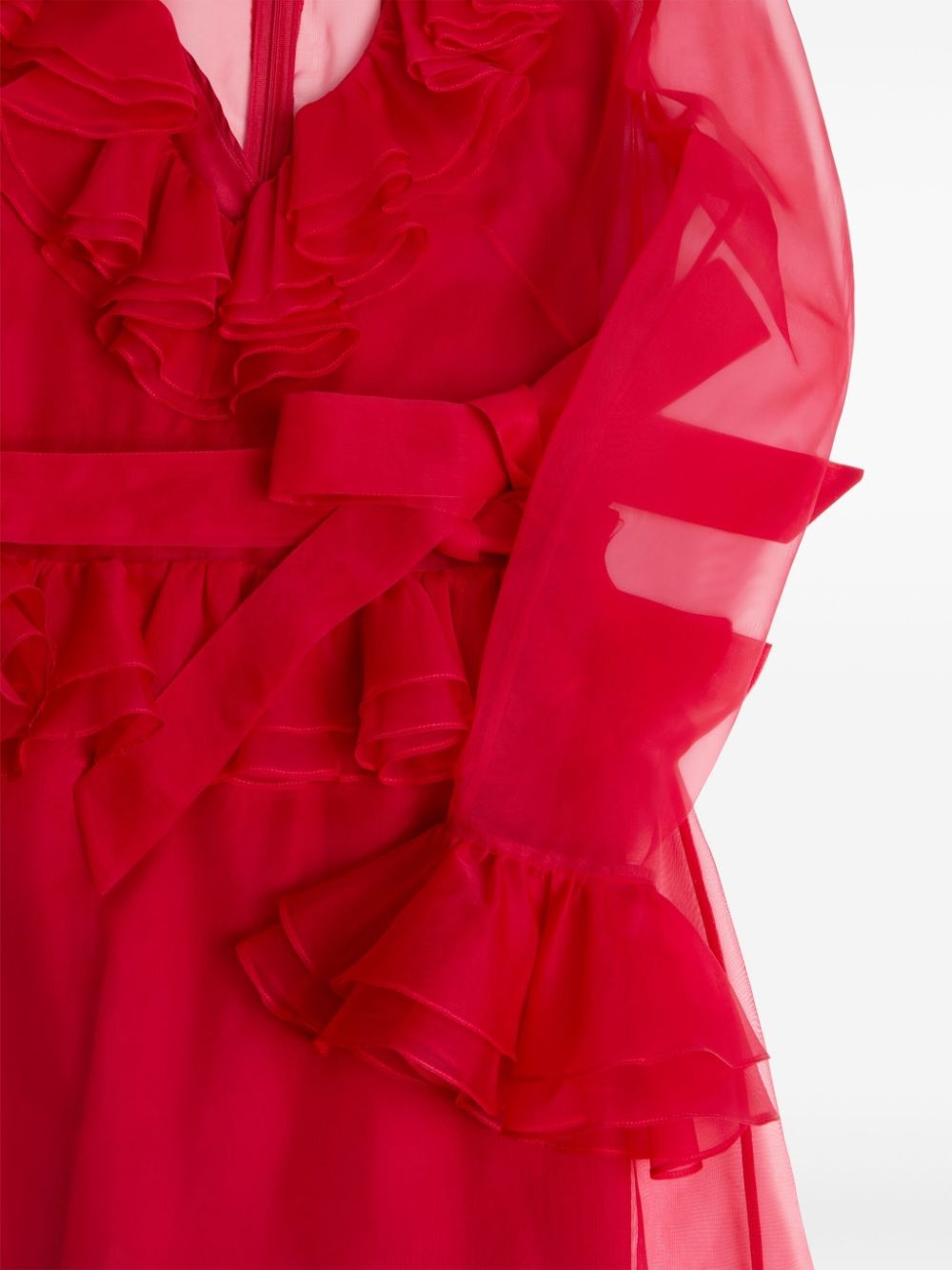 organza midi dress - 7