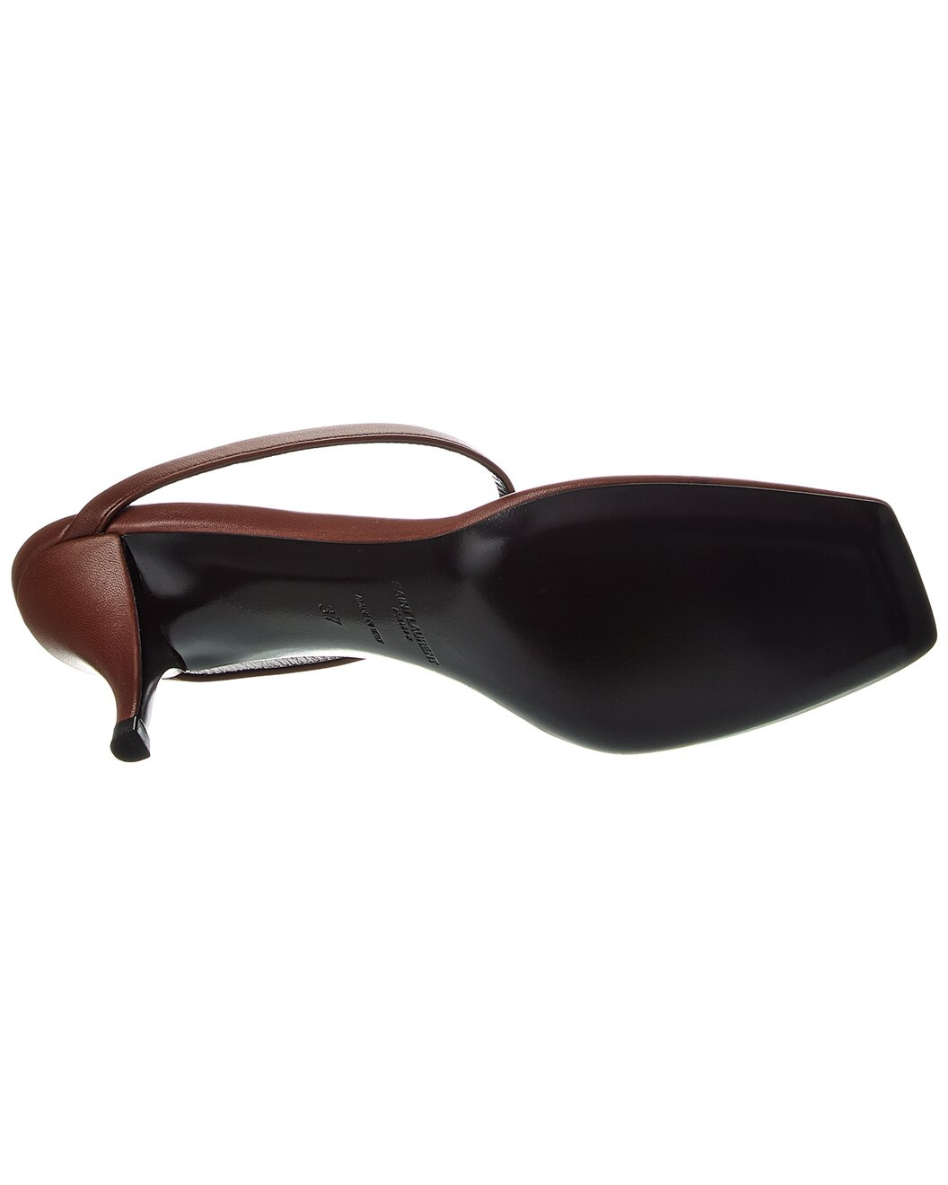 Saint Laurent Cassandre 60 Leather Sandal - 4