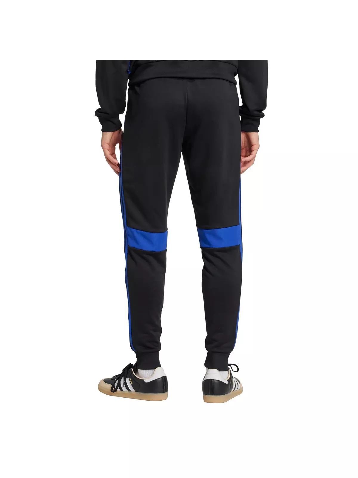 Men's Tiro 25 Essentials Sweat Tracksuit Bottoms -Black - 2