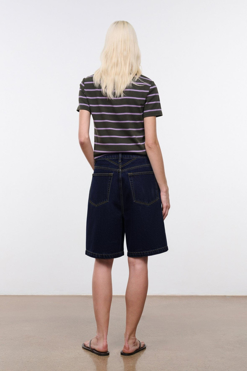 STAUD TREVOR BERMUDA SHORT INDIGO 3