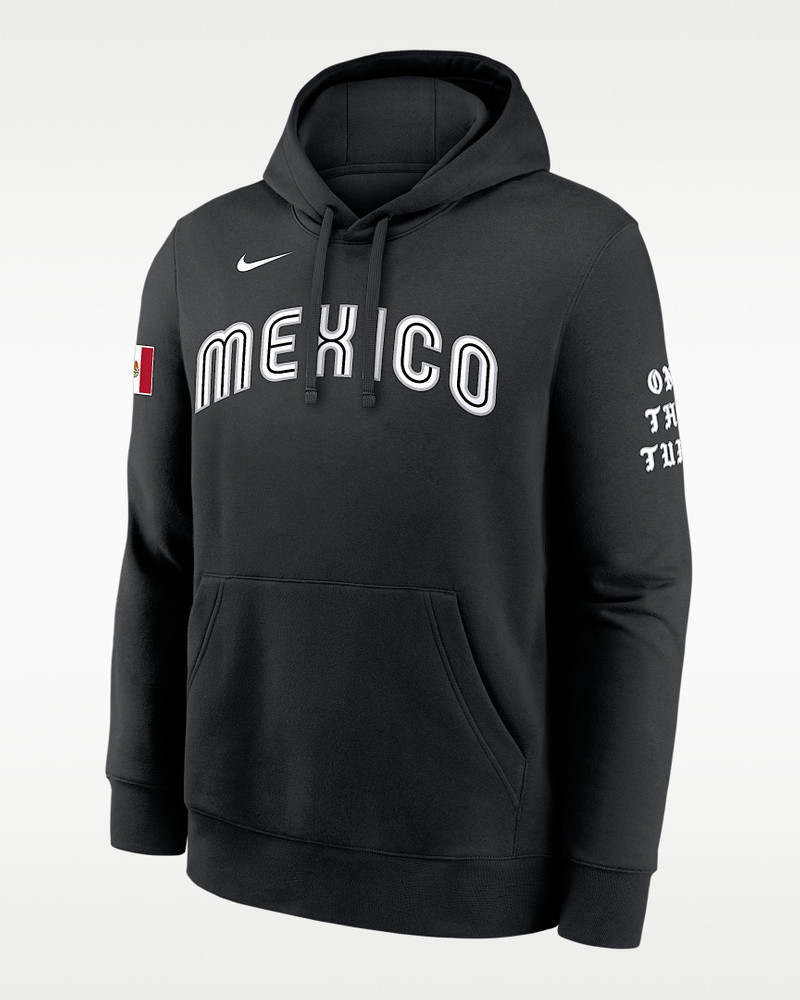 Mexico National Baseball Team 2026 World Baseball Classic Complex Born x Raised Men's Nike Pullover 1